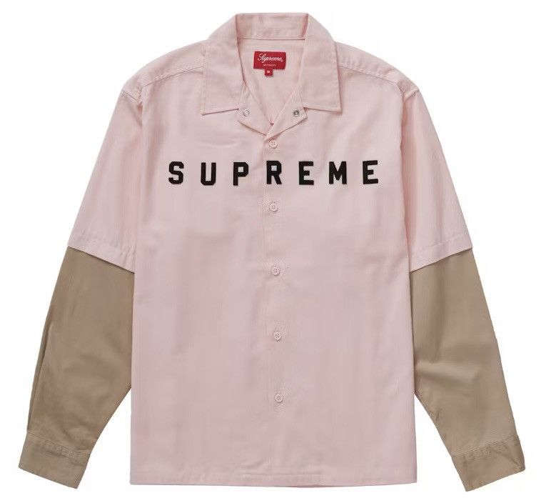 Supreme Supreme 2-Tone Work Shirt Size US M / EU 48-50 / 2 - 1 Thumbnail