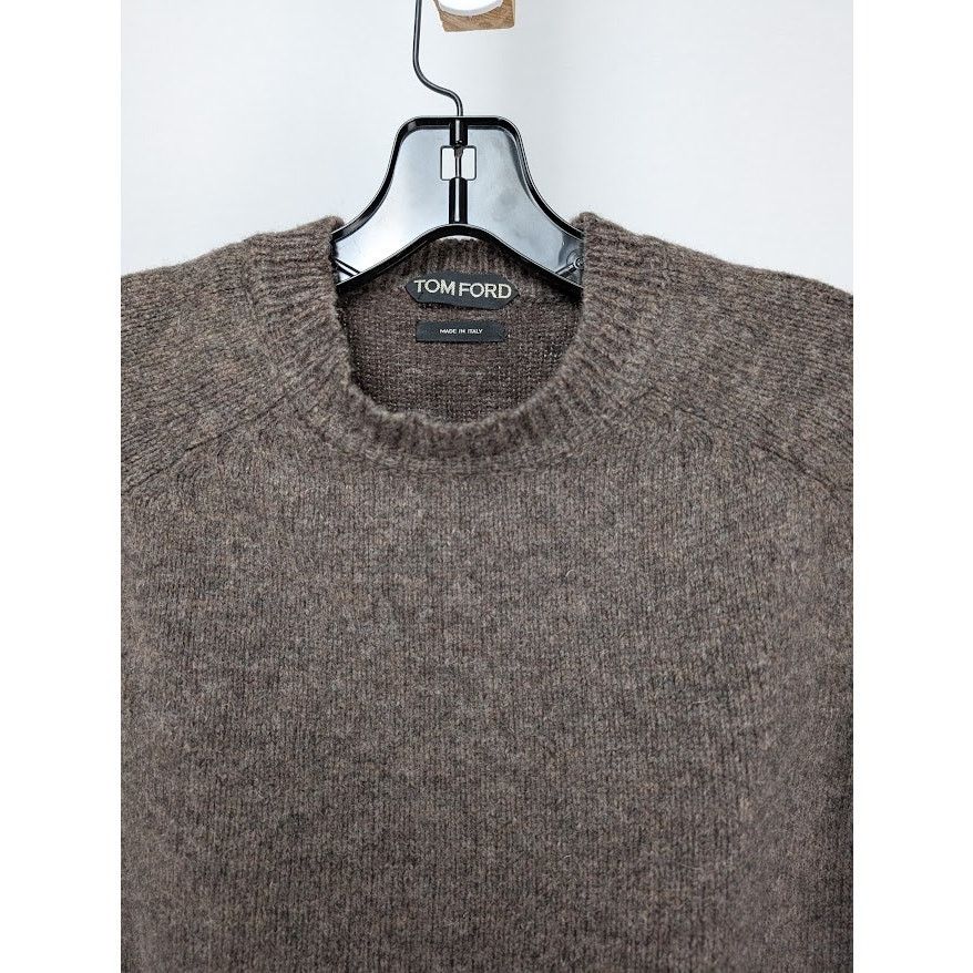 Tom Ford o1rshd1 CC20 Cashmere Sweater in Brown Size US M / EU 48-50 / 2 - 3 Thumbnail