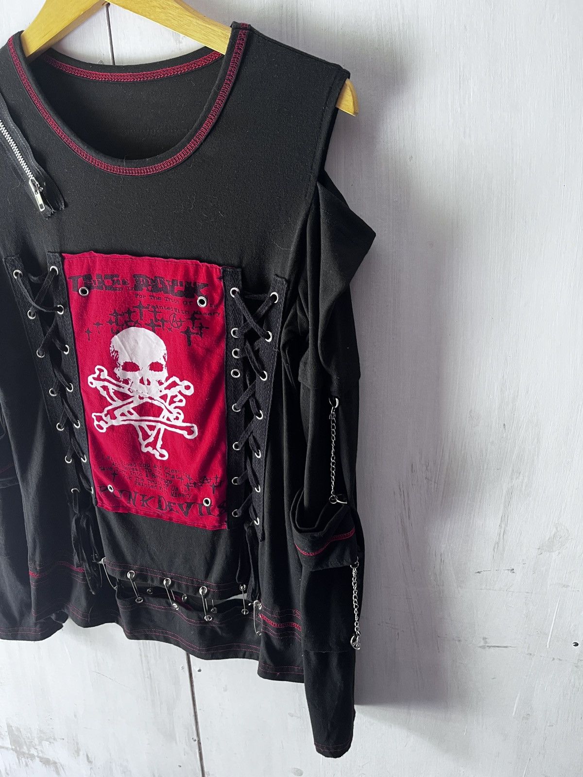 Japanese Brand Japanese Addictrap Cut-Sew Bondage tshirt Size US M / EU 48-50 / 2 - 3 Thumbnail