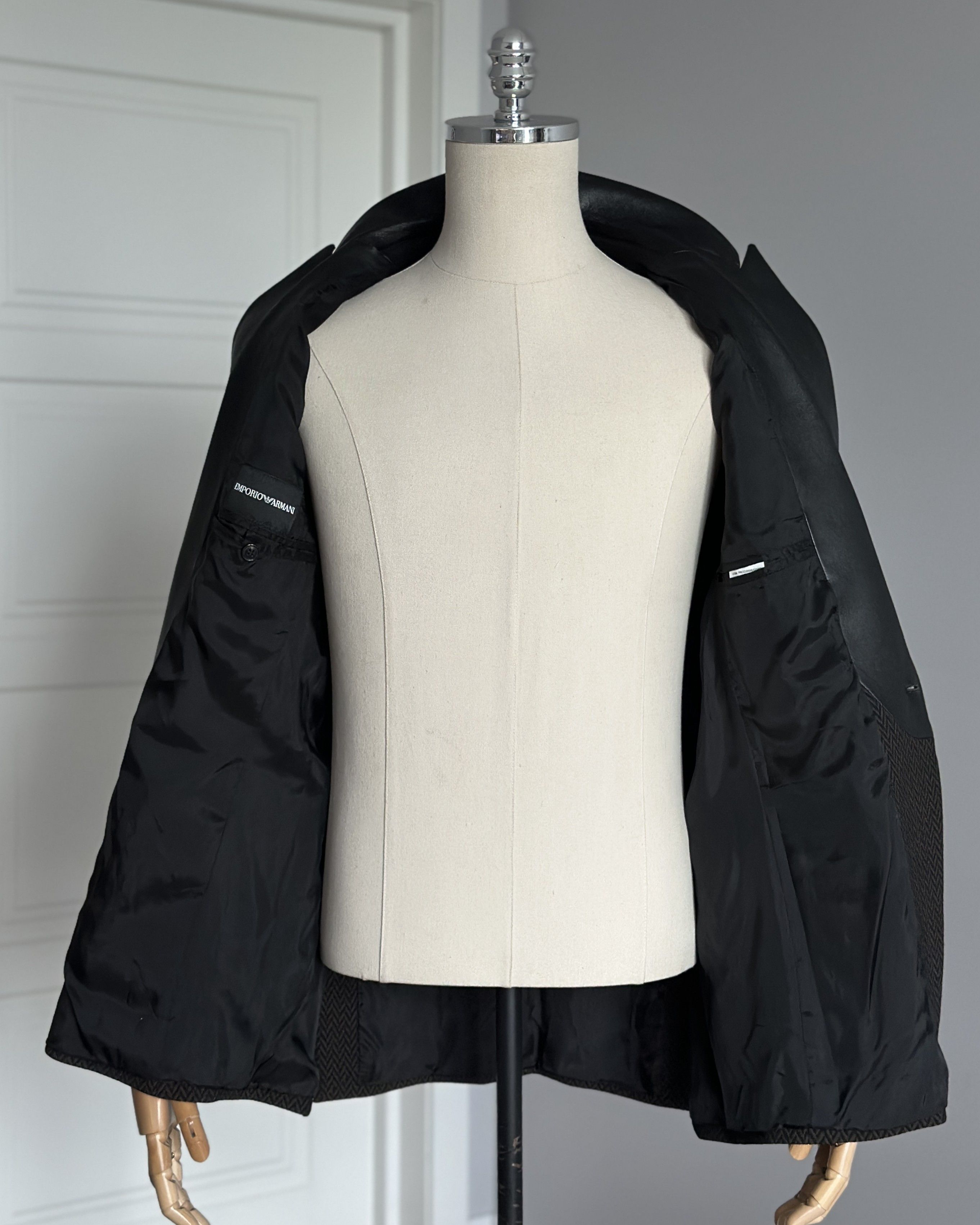 Emporio Armani EMPORIO ARMANI Antinea SRL Blazer Jacket MadeInItaly Luxury Size 44R - 9 Thumbnail