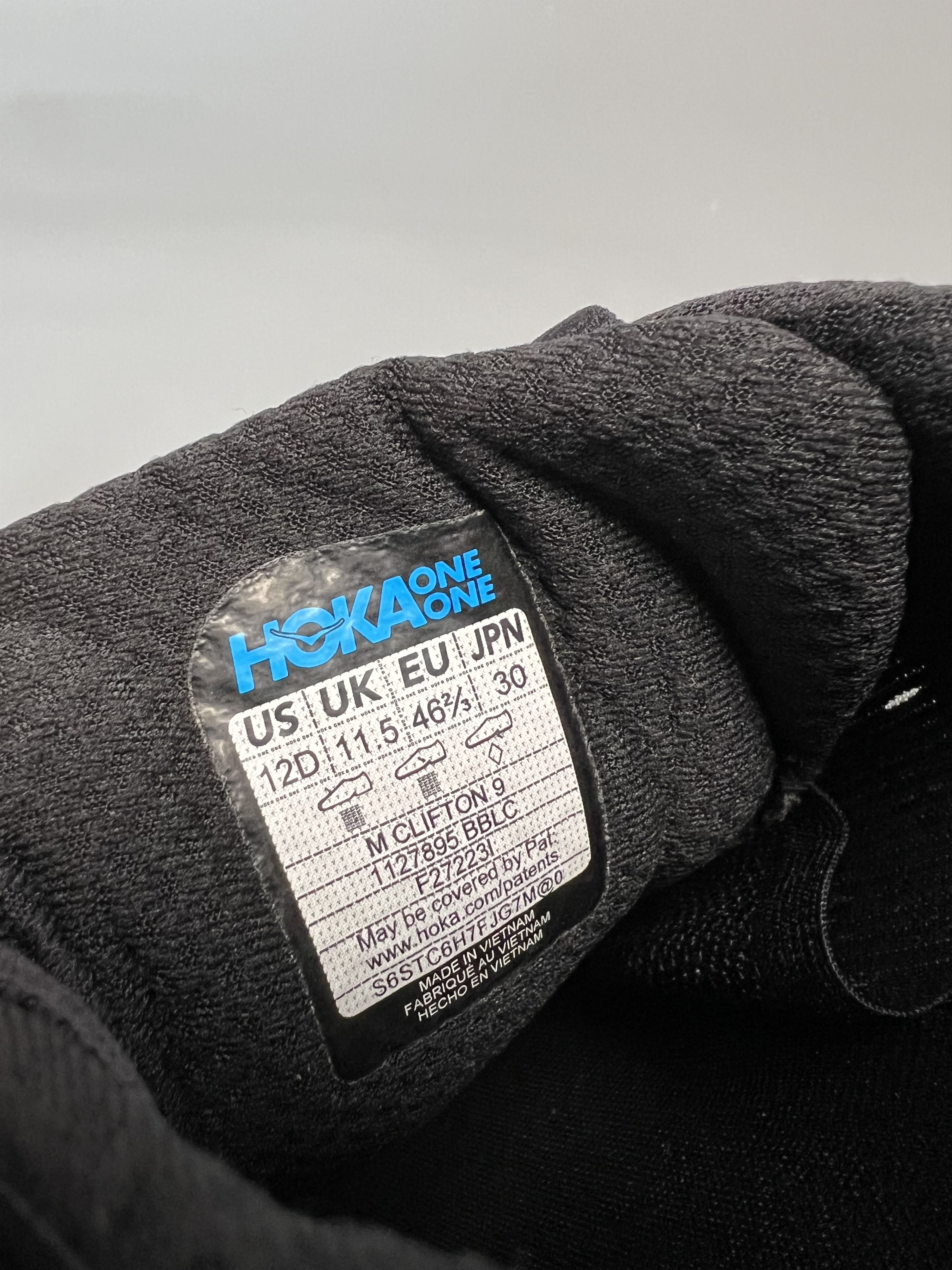 Hoka 12D Hoka One One Clifton 9 Men's Running Shoes Walking Gym Size US 12 / EU 45 - 8 Thumbnail