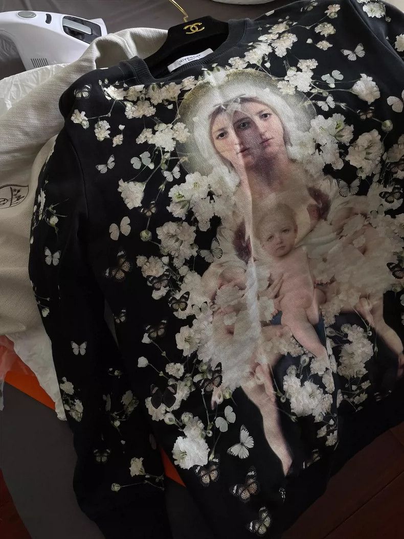 Givenchy Givenchy Madonna Star Print Sweatshirt - dmc Size US XS / EU 42 / 0 - 1 Thumbnail