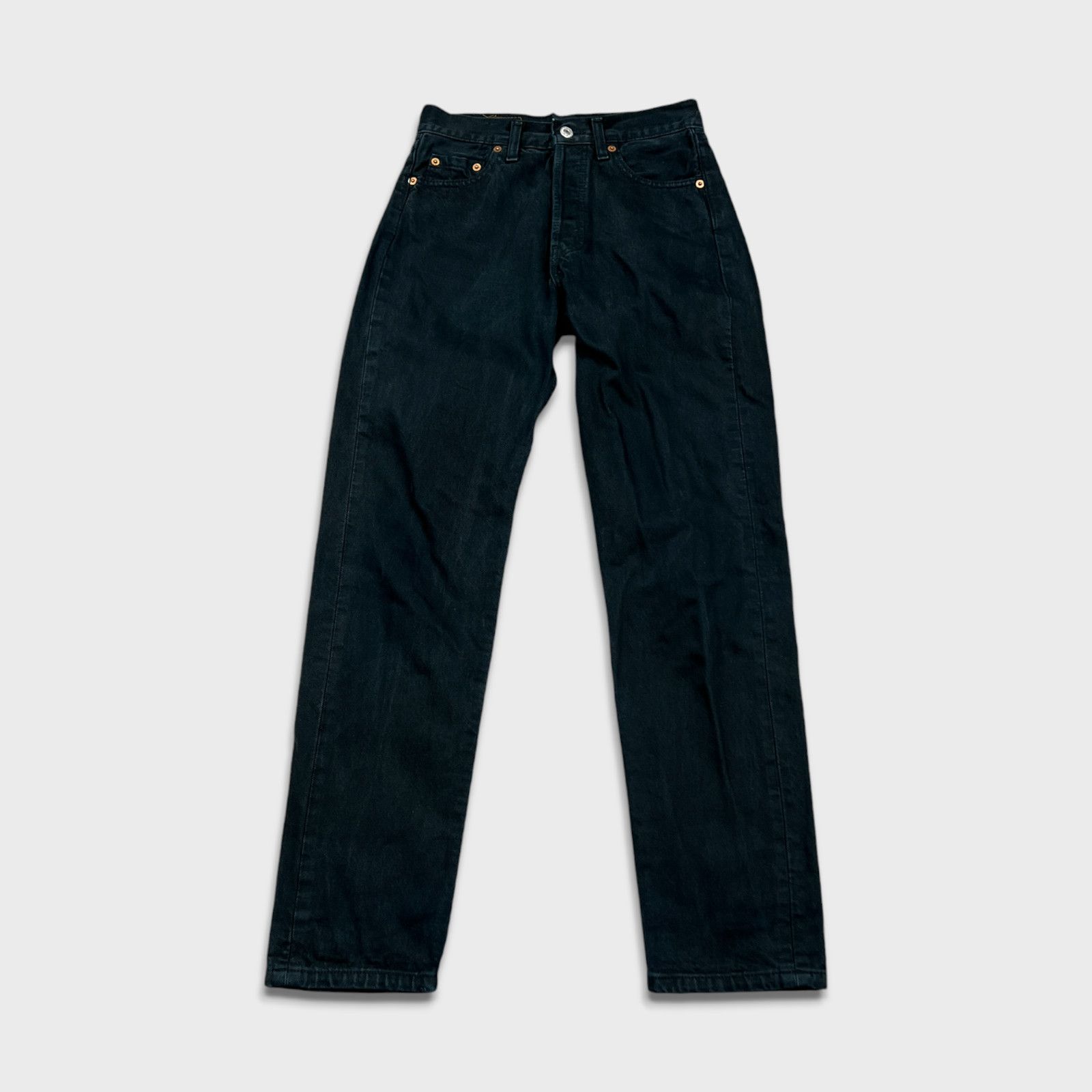 Levi's × Vintage Vintage Levi's 510 02 27x30 Slim Button Fly Denim 90s Pants Size US 27 - 1 Thumbnail