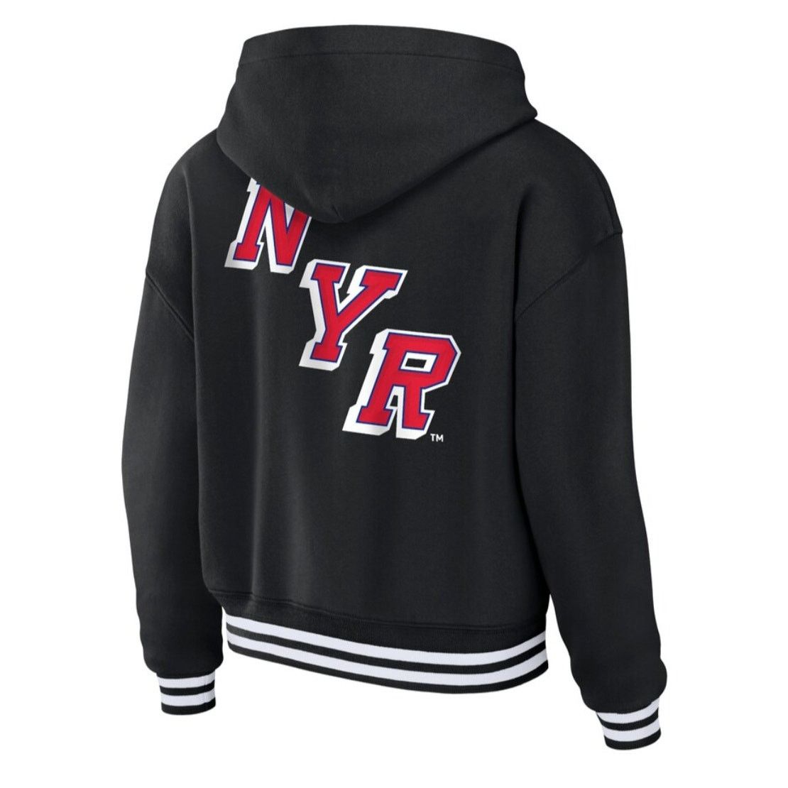 NHL New York Rangers WEAR Erin Andrews Lace Up Hoodie XL Size XL / US 12-14 / IT 48-50 - 3 Thumbnail
