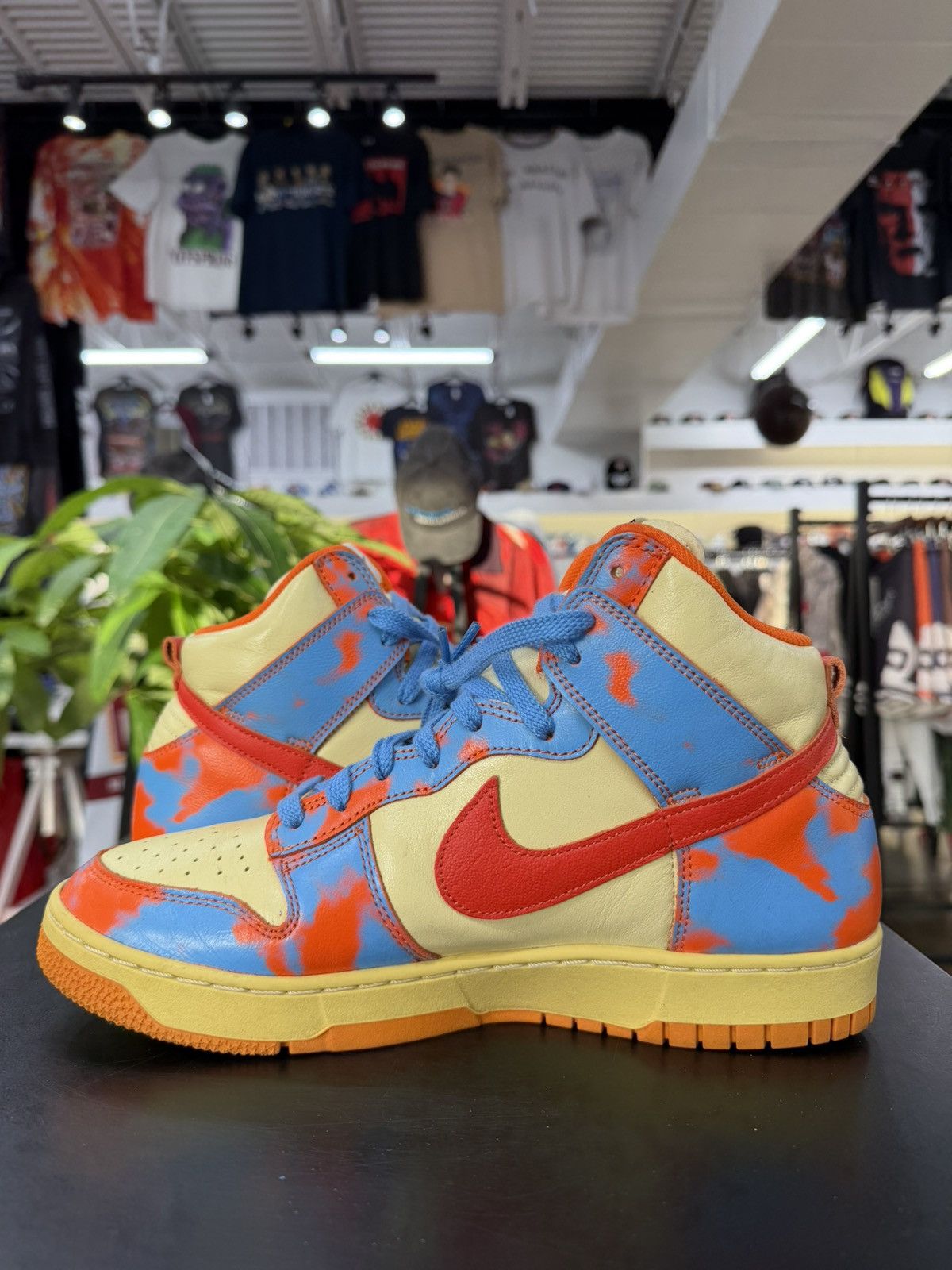 Nike Nike Dunk High 1985 Orange Acid Wash Size 10 (2022) Size US 10 / EU 43 - 4 Thumbnail