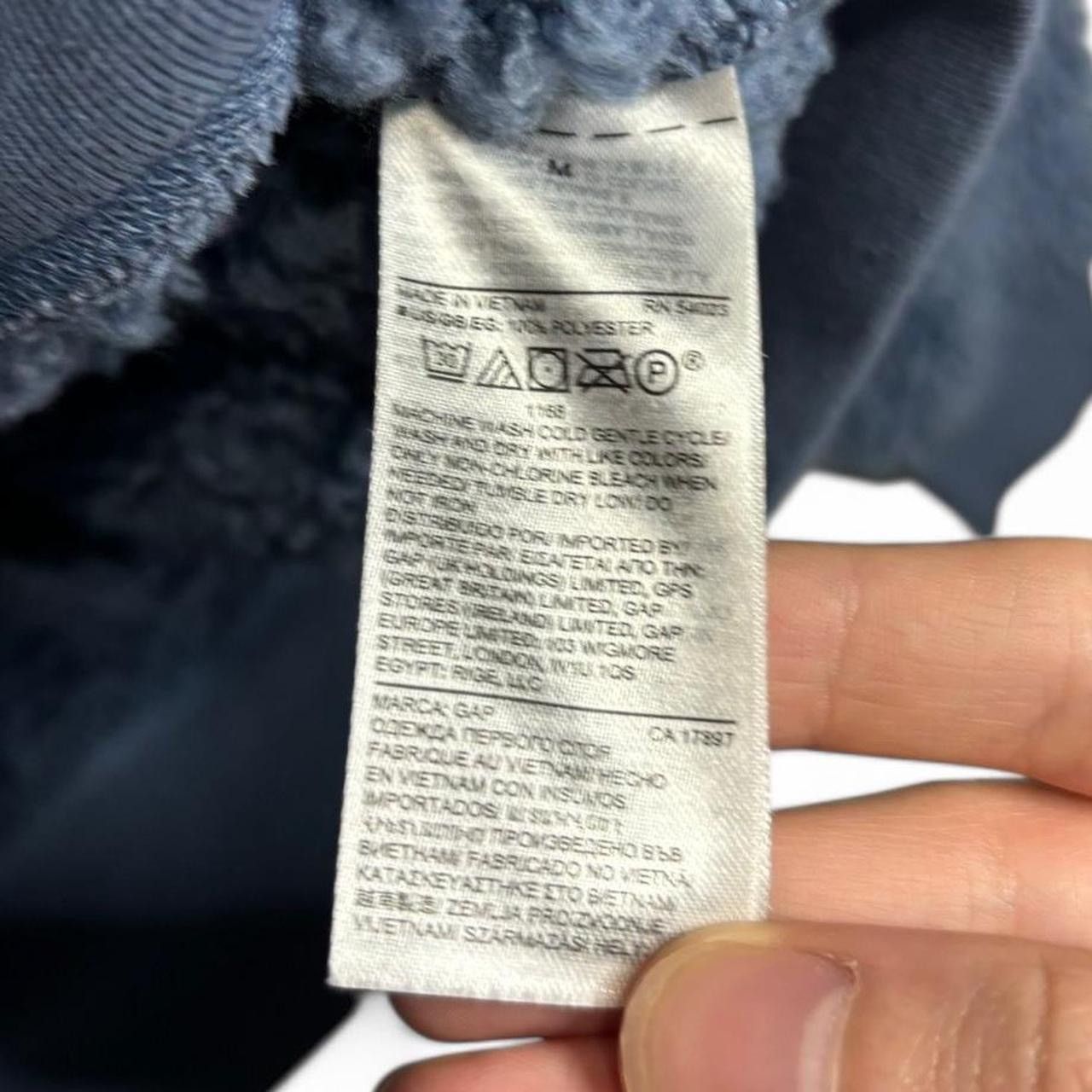 Gap GAP Blue Fluffy Boxy Sweatshirt Size M / US 6-8 / IT 42-44 - 5 Thumbnail