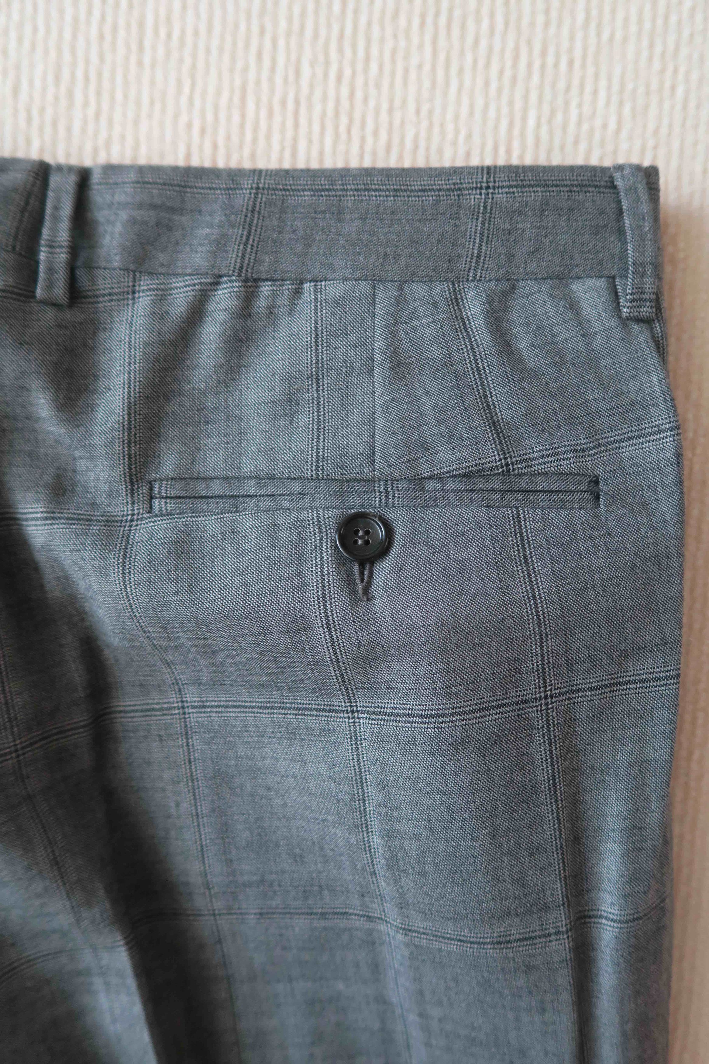 Gucci Gucci Gray Check Straight Leg Pants Size US 36 / EU 52 - 15 Thumbnail