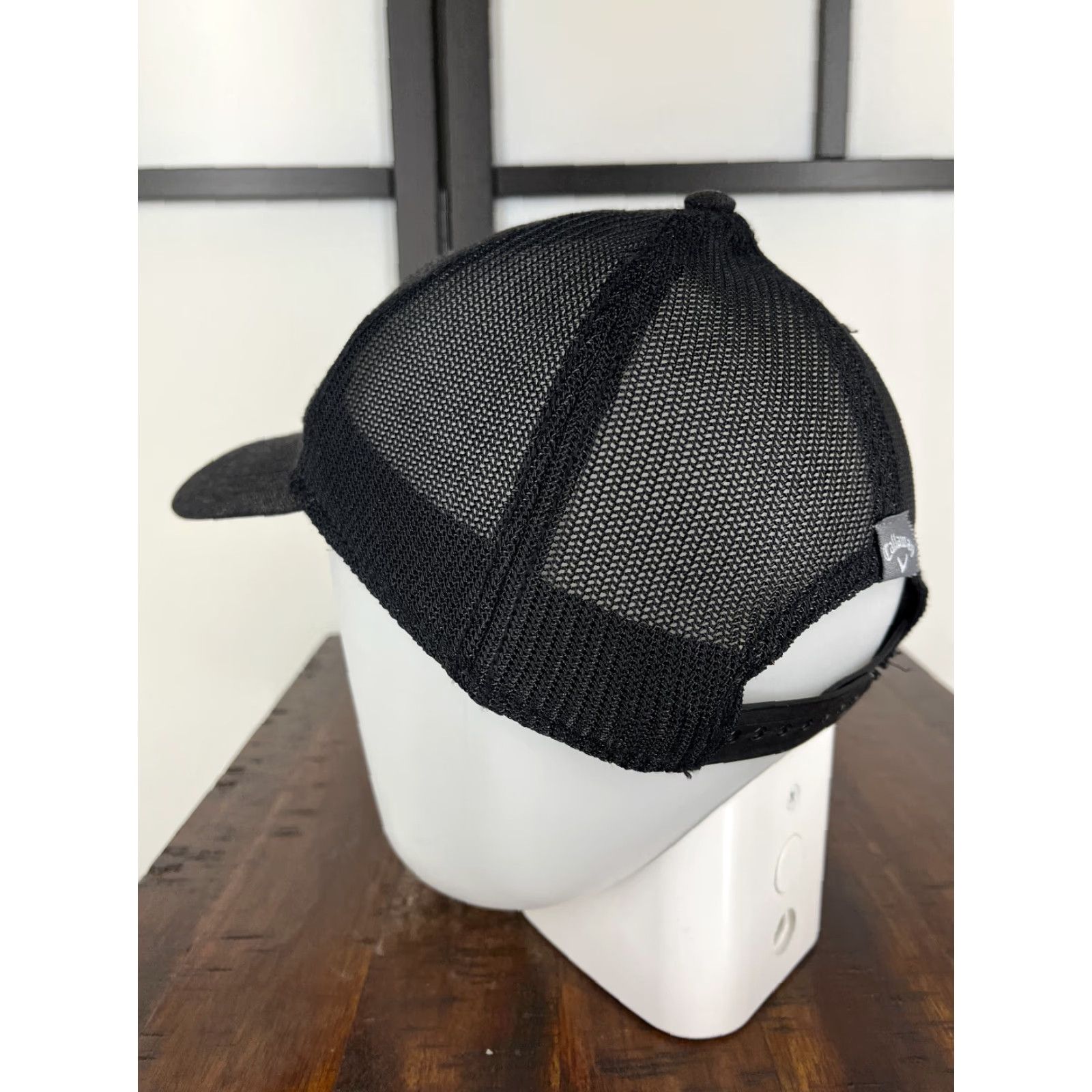 Callaway Callaway Hat Cap Snap Back Adult One Size Black Trucker Golf Golfer Carlsbad CA Wool Size ONE SIZE - 5 Thumbnail