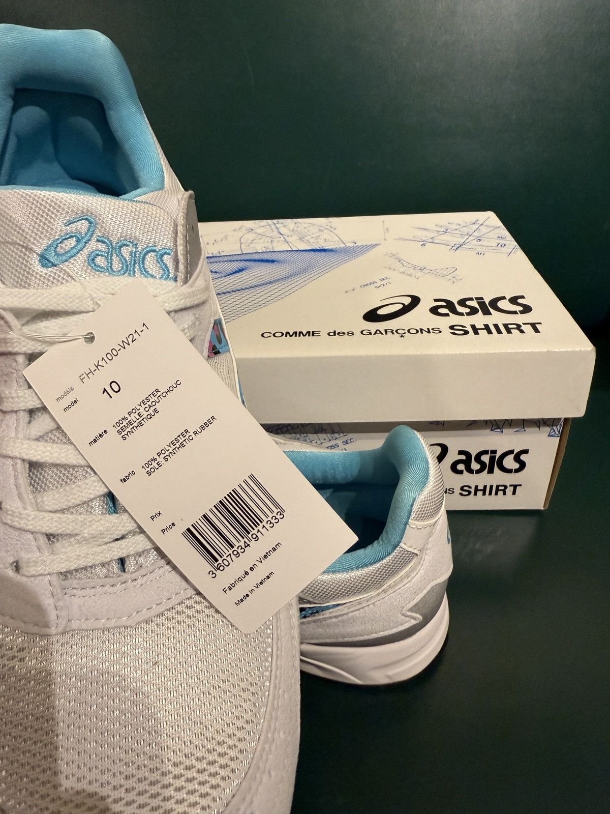 Asics × Comme des Garcons × Comme des Garcons SHIRT comme des garcons shirt Asics Tarther SC Size US 10 / EU 43 - 6 Thumbnail