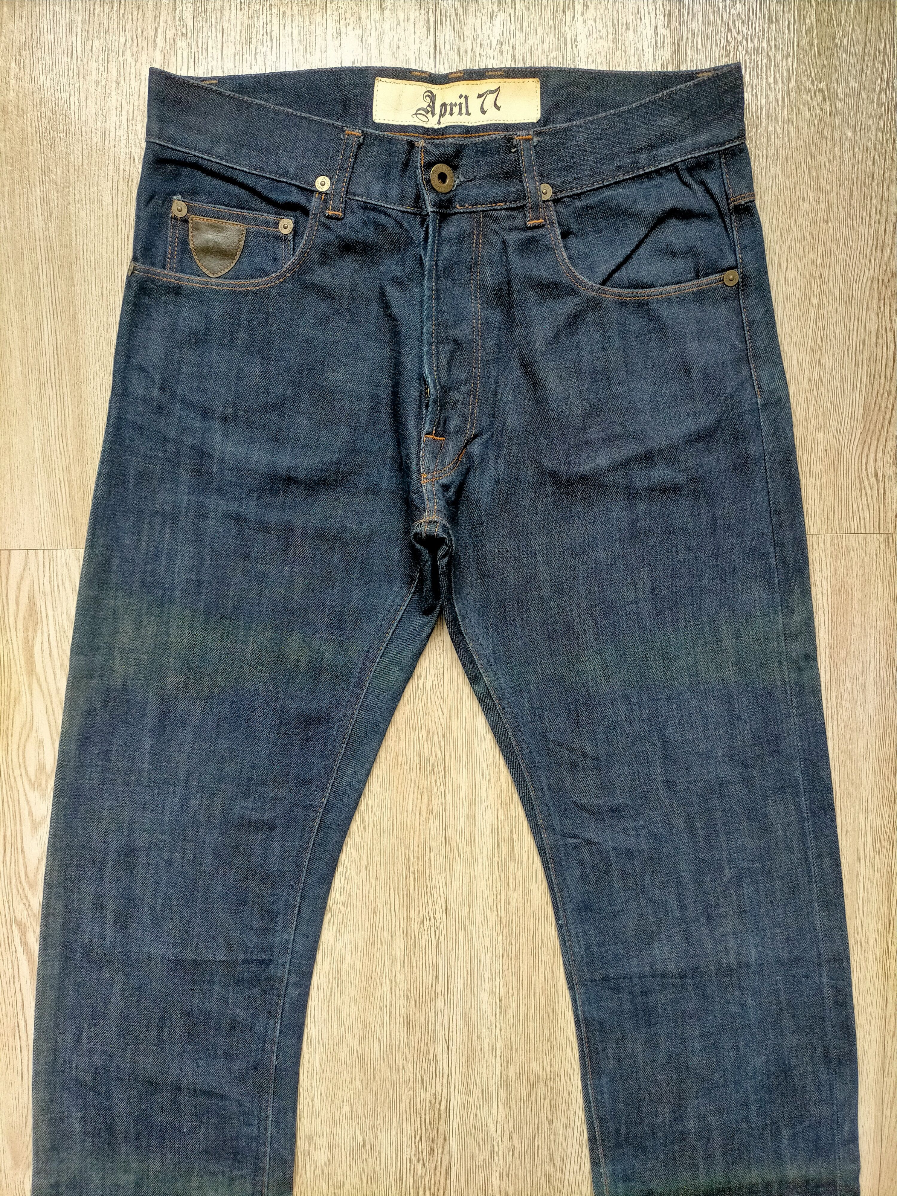 April 77 Aprill 77 Slim Ramones Blue Jeans Size US 29 - 4 Thumbnail