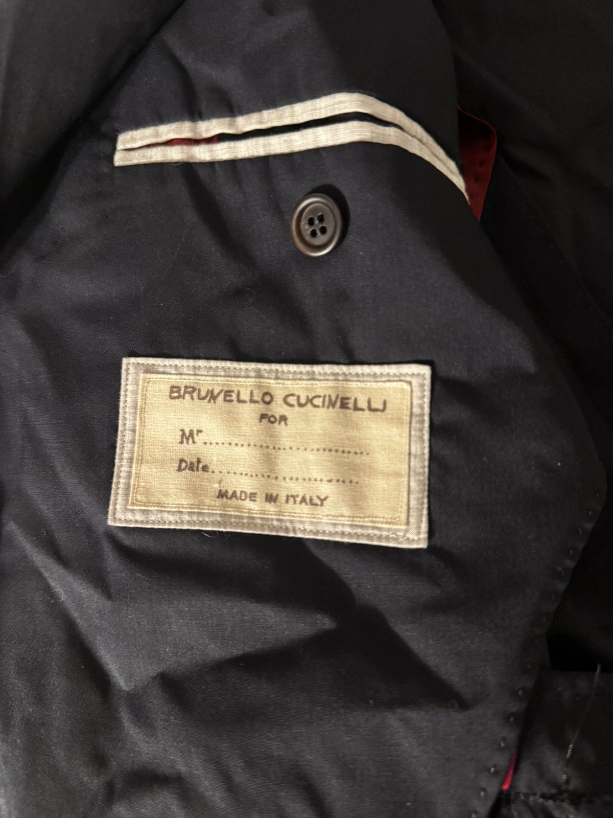Brunello Cucinelli Brunello Cucinelli Black Lightweight Blazer – 42R (EU 52) Size 42R - 2 Thumbnail