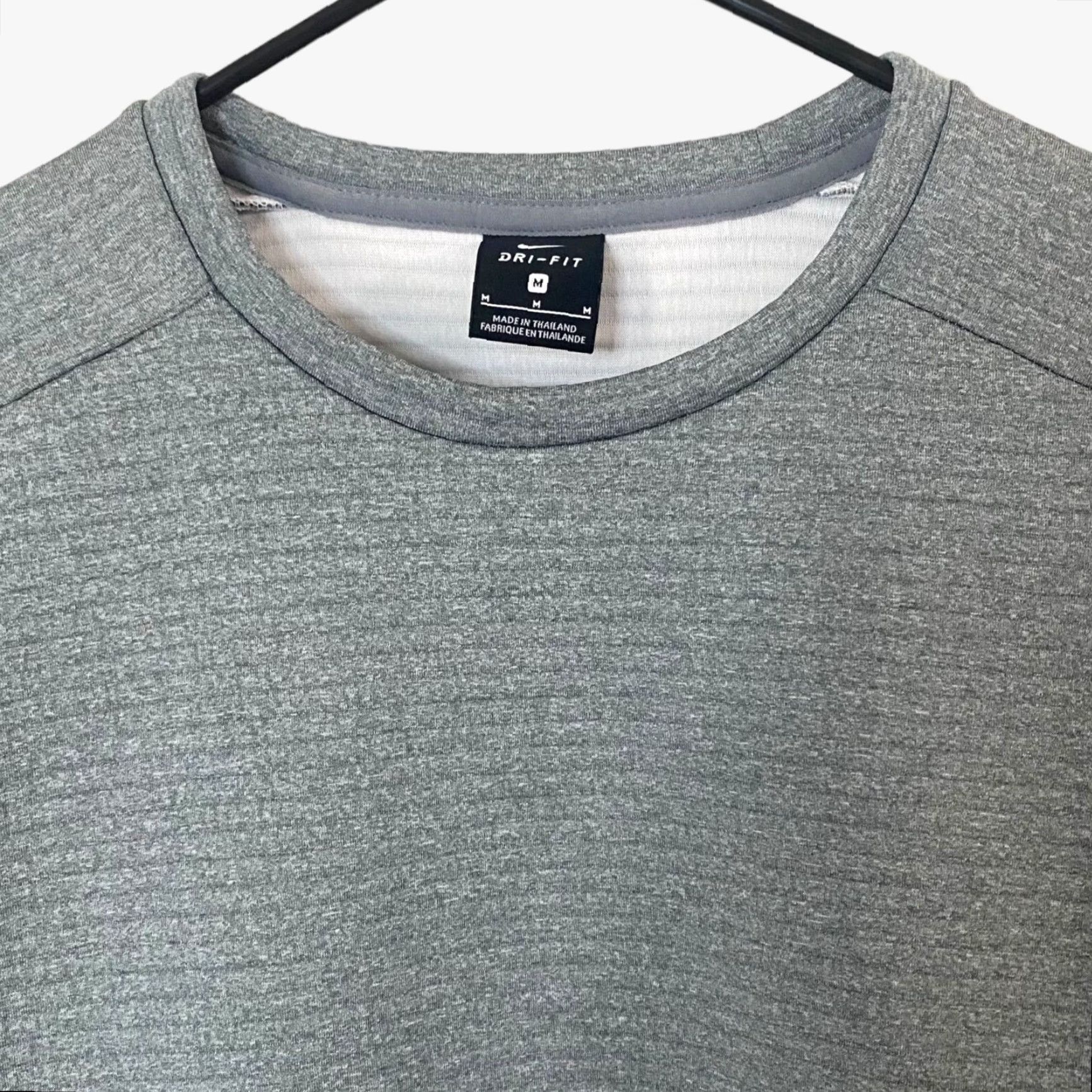 Nike Nike Sweatshirt Crewneck Double Knit Pullover Women's M Gray Long Sleeve Size M / US 6-8 / IT 42-44 - 5 Thumbnail