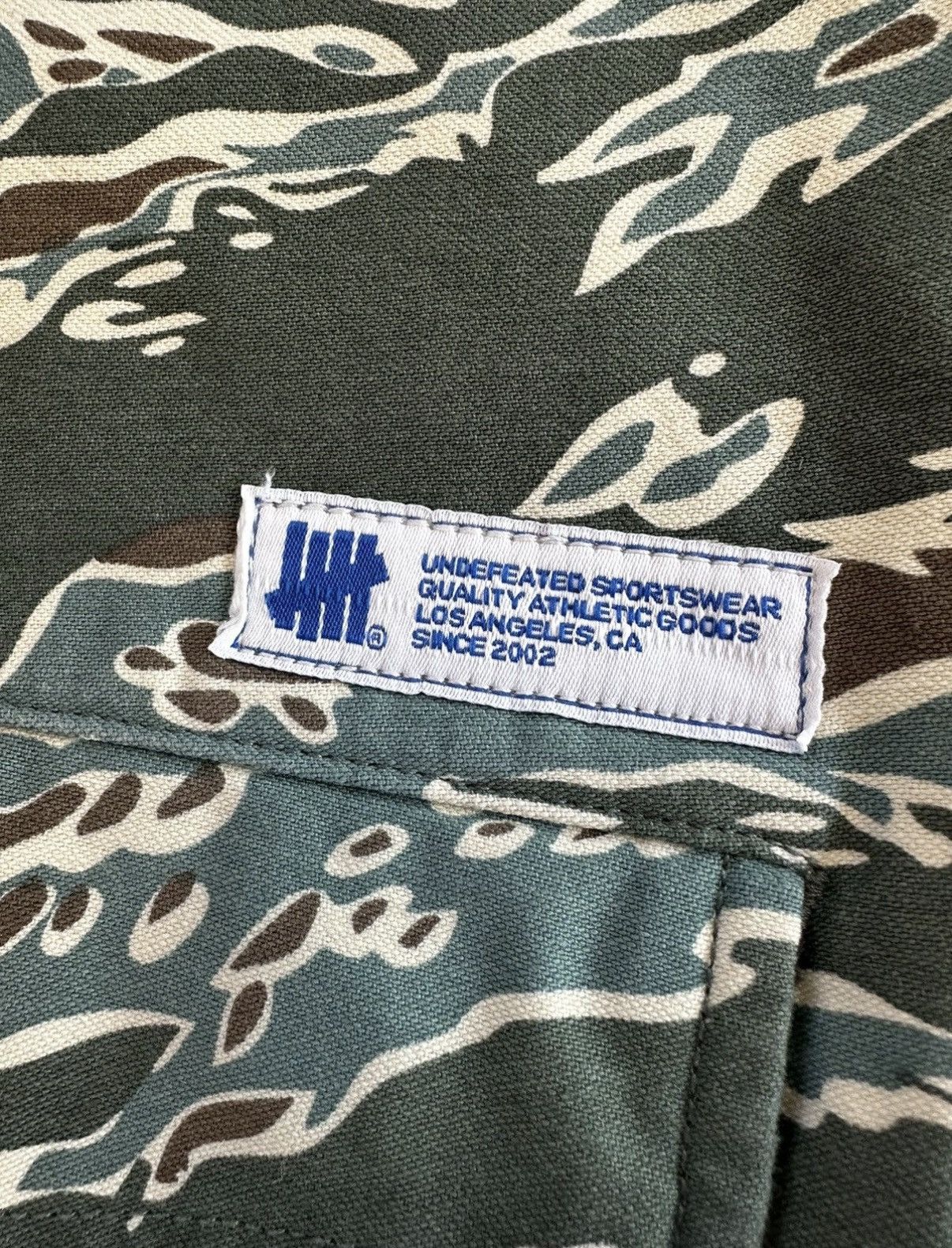 Undefeated UNDEFEATED Tiger Camo Cargo Pant sz 38 Size US 38 / EU 54 - 4 Thumbnail