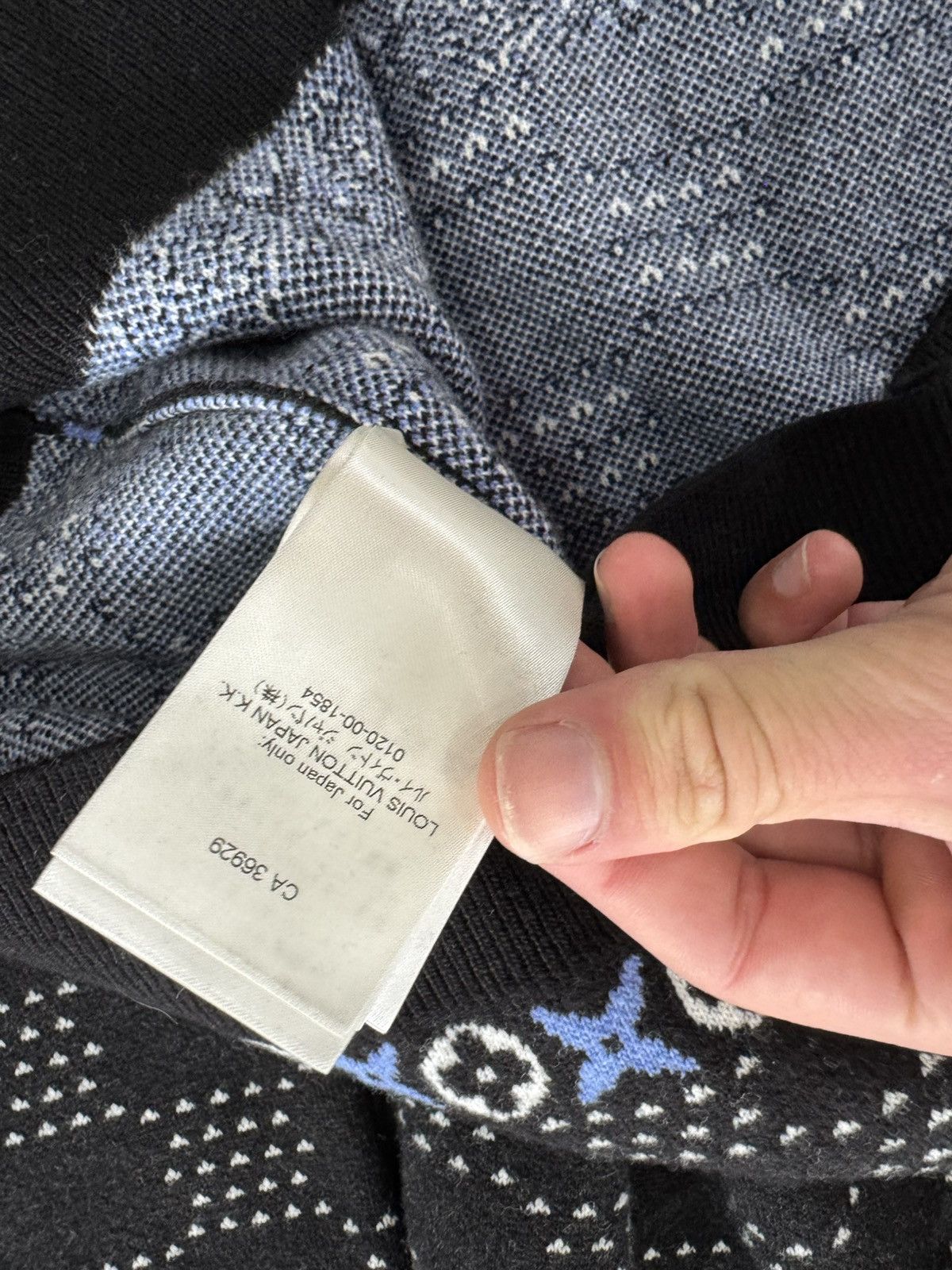 Louis Vuitton Louis vuitton Jacquard Wool Pullover Size US L / EU 52-54 / 3 - 4 Thumbnail