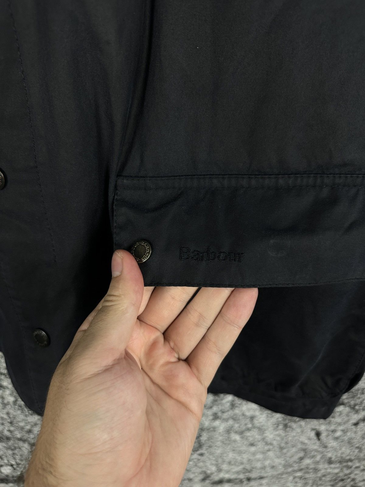 Barbour Men’s Barbour Surge Wax Jacket Waxed Cotton Vintage Size XXL Size US XXL / EU 58 / 5 - 8 Thumbnail