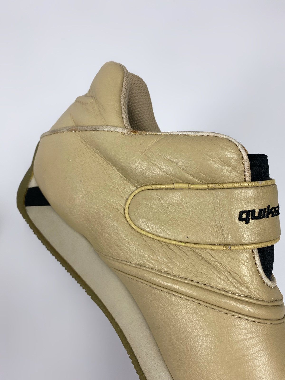 Quiksilver 2000’s Vintage Quiksiver Leather Velcro Slip On Sneakers Size US 8 / EU 41 - 13 Thumbnail