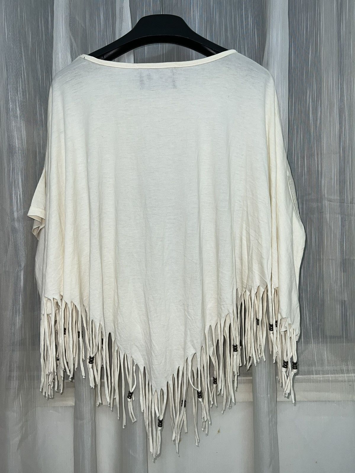 If Six Was Nine Oggetto poncho skull top ☠️🖤 Size ONE SIZE - 2 Thumbnail