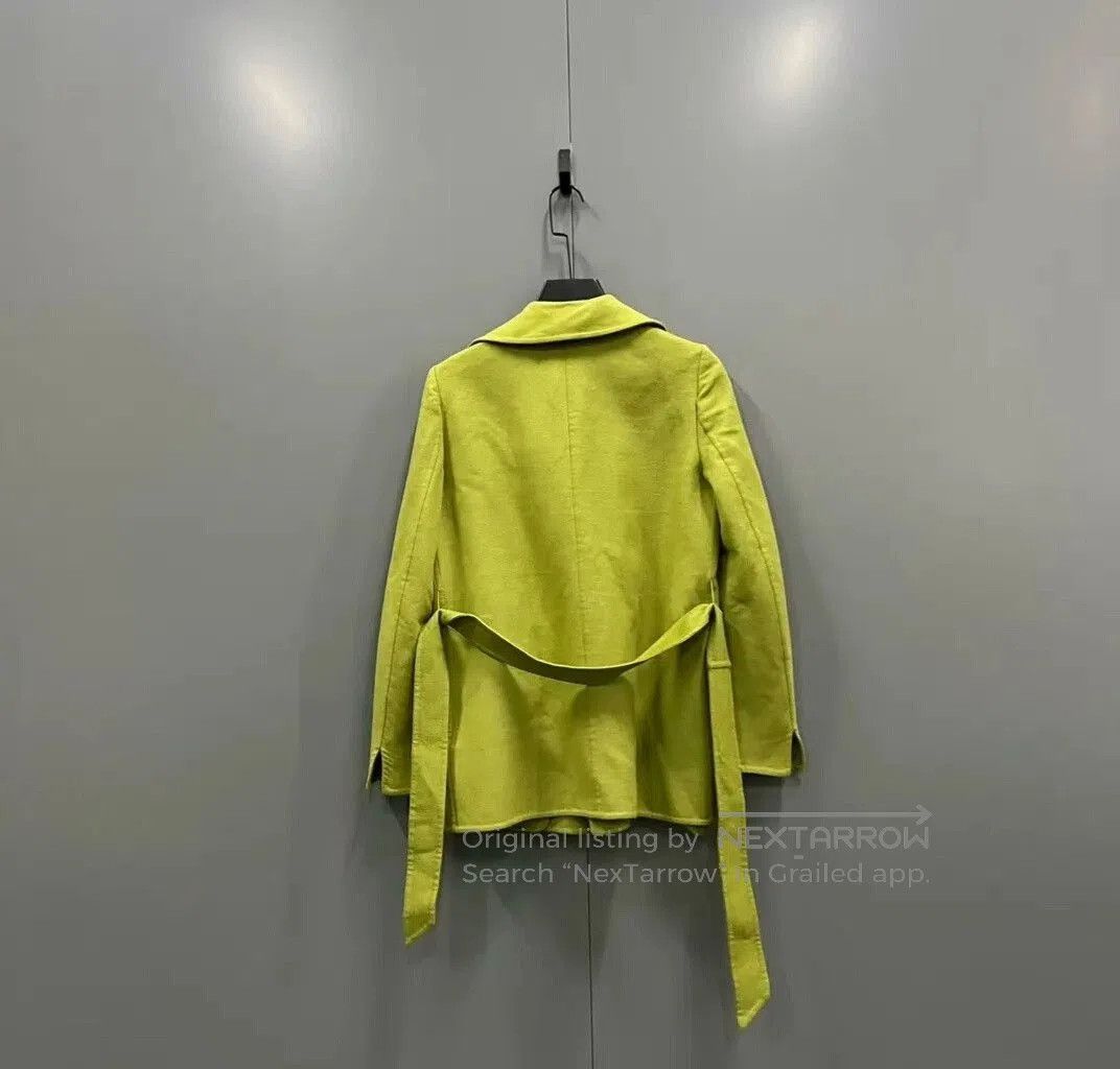 Max Mara MaxMara Green Short Coat. Size S / US 4 / IT 40 - 2 Thumbnail