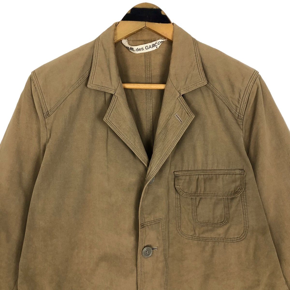 Comme des Garcons Vintage 90s Comme Des Garcons Light Jacket Single Breasted Size S / US 4 / IT 40 - 2 Thumbnail