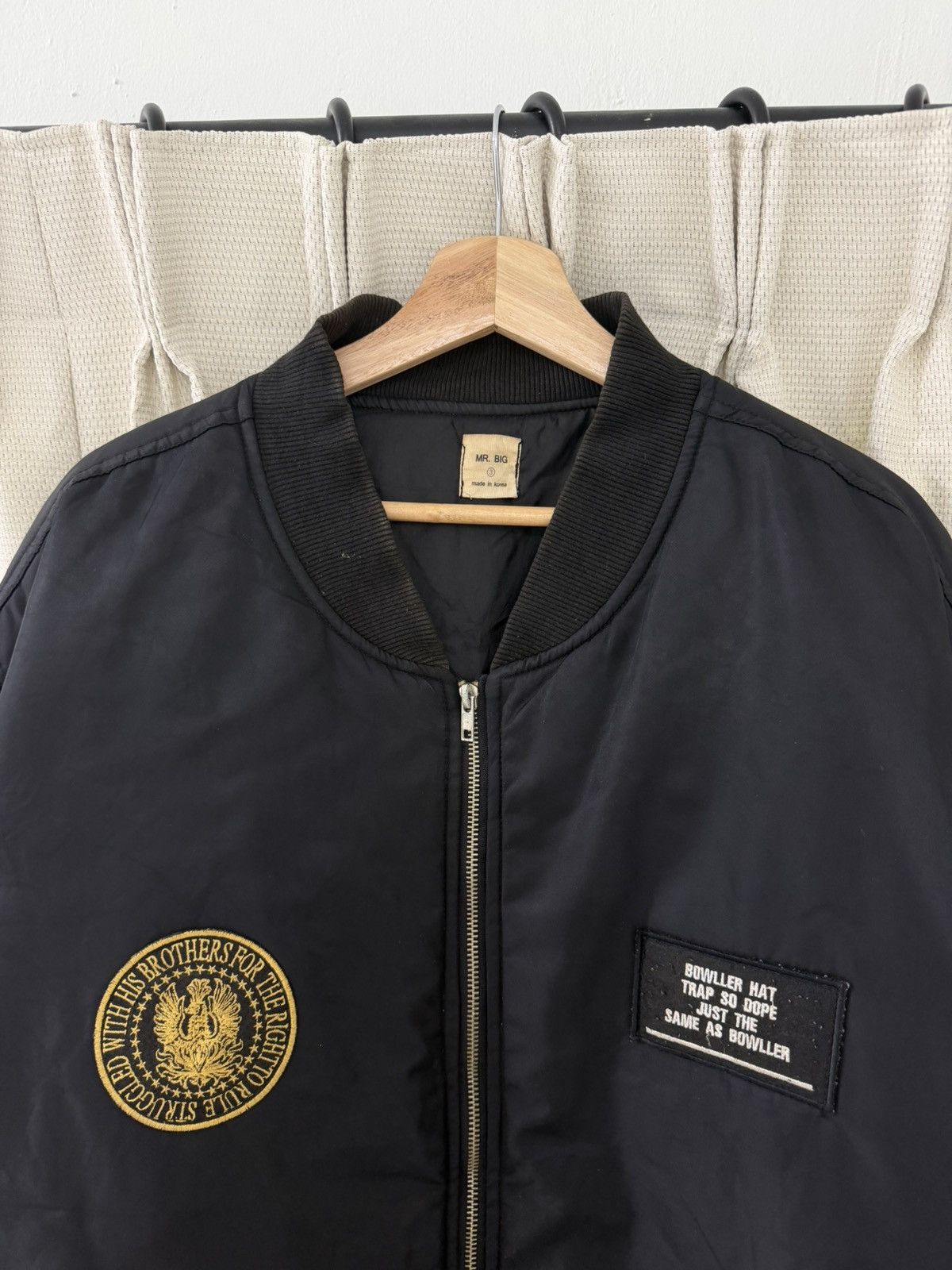 Vintage Vintage‼️ MA-1 Style Airforce Bomber Jacket Embroidery Patche Size US M / EU 48-50 / 2 - 2 Thumbnail