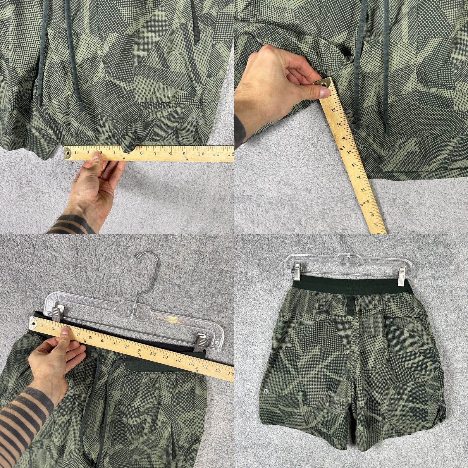 Lululemon Lululemon License to Train Short Men M Lined 7” Camo Training Performance M7AUJS Size US 31 - 8 Thumbnail