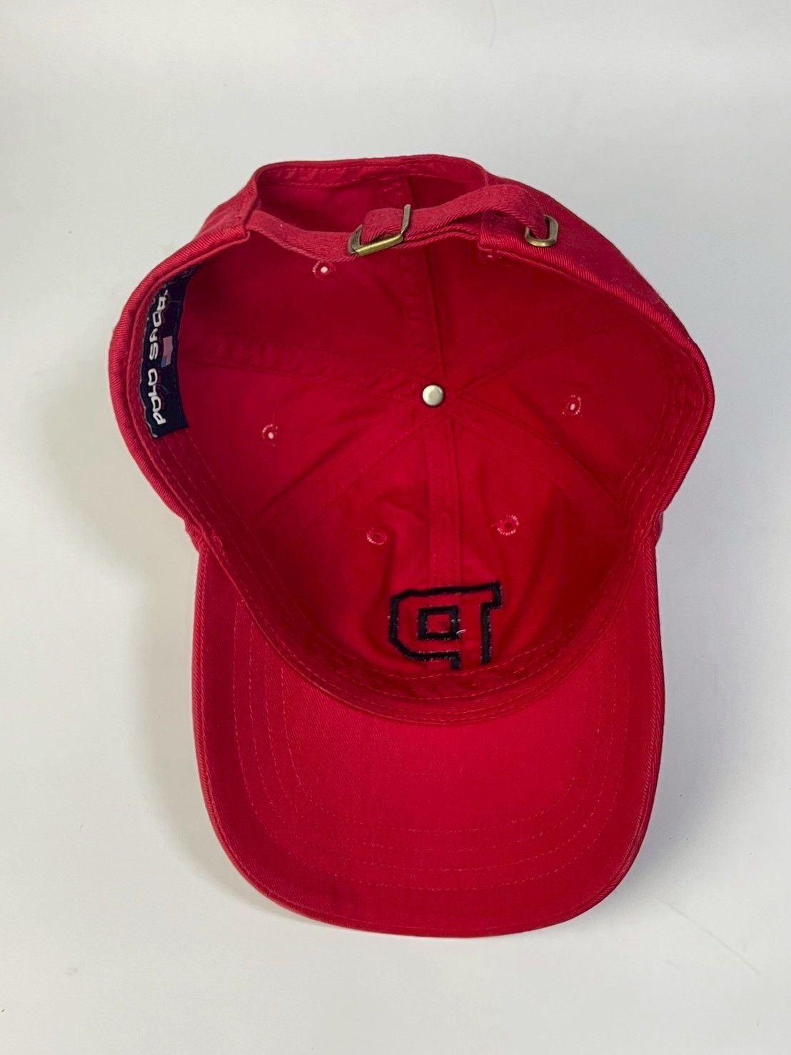 Polo Ralph Lauren Vintage Polo Sport Ralph Lauren Big P Logo Hat Size ONE SIZE - 5 Thumbnail