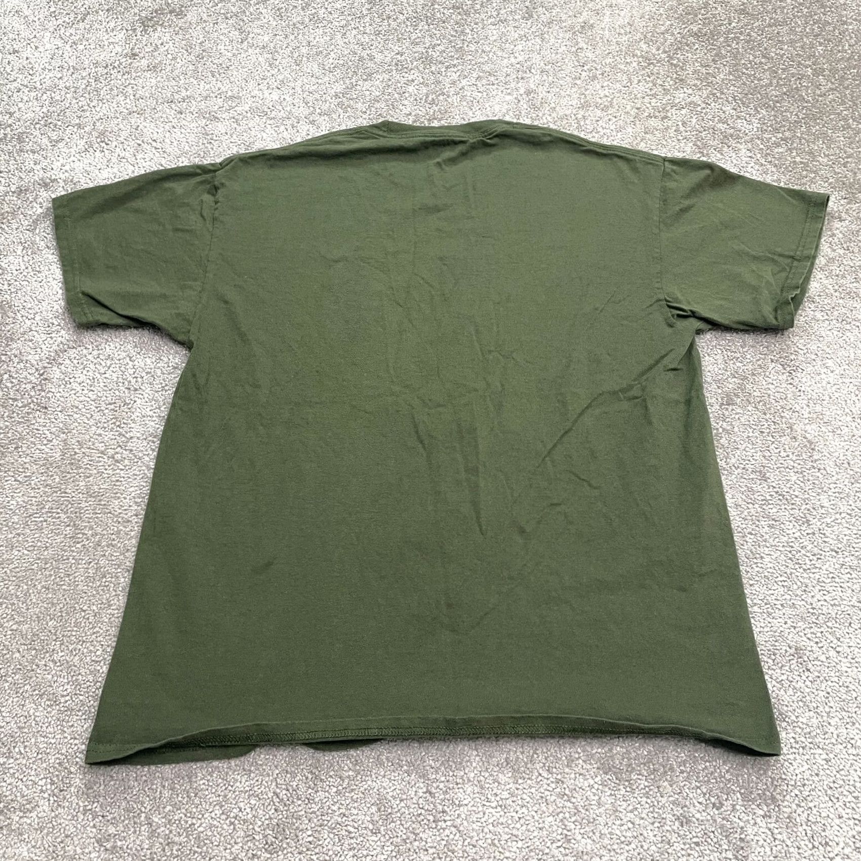 Disney Disney Mickey Mouse Graphic T-Shirt Mens Large Green Crew Neck Cotton Tee Size US L / EU 52-54 / 3 - 2 Thumbnail