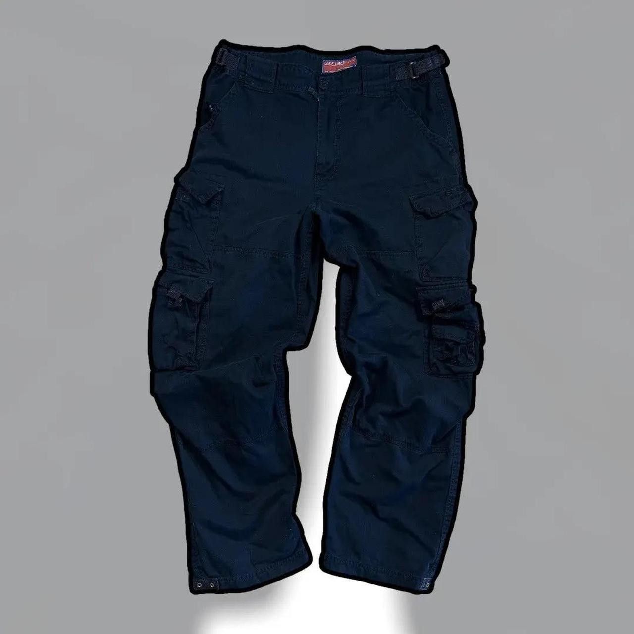 Jet Lag Crazy Cargo Vintage Y2K Jet Lag Pants Baggy Wide Size US 36 / EU 52 - 1 Thumbnail