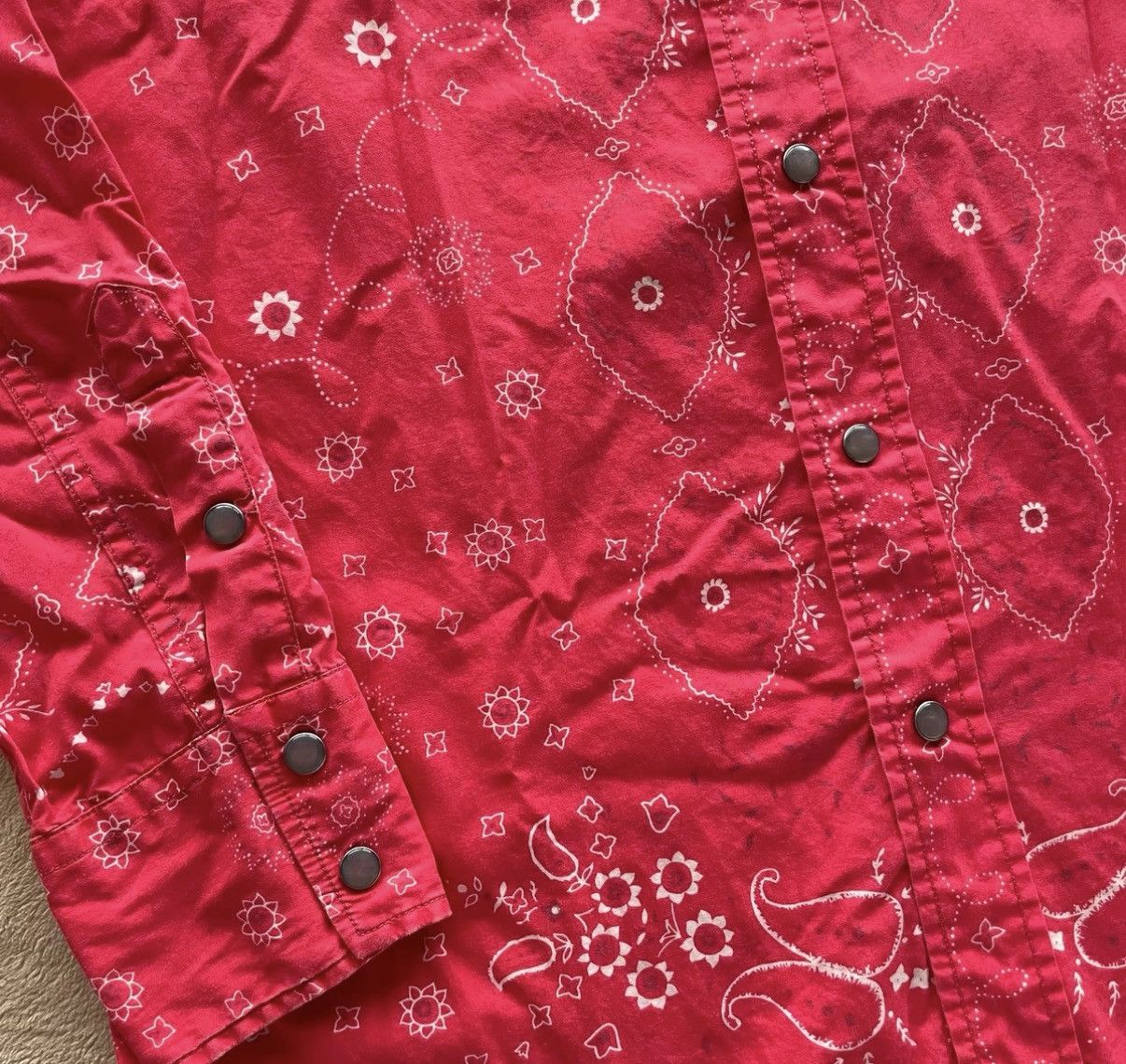 Polo Ralph Lauren Ralph Lauren Polo Sport Red Paisley Shirt, K22 Size US M / EU 48-50 / 2 - 3 Thumbnail