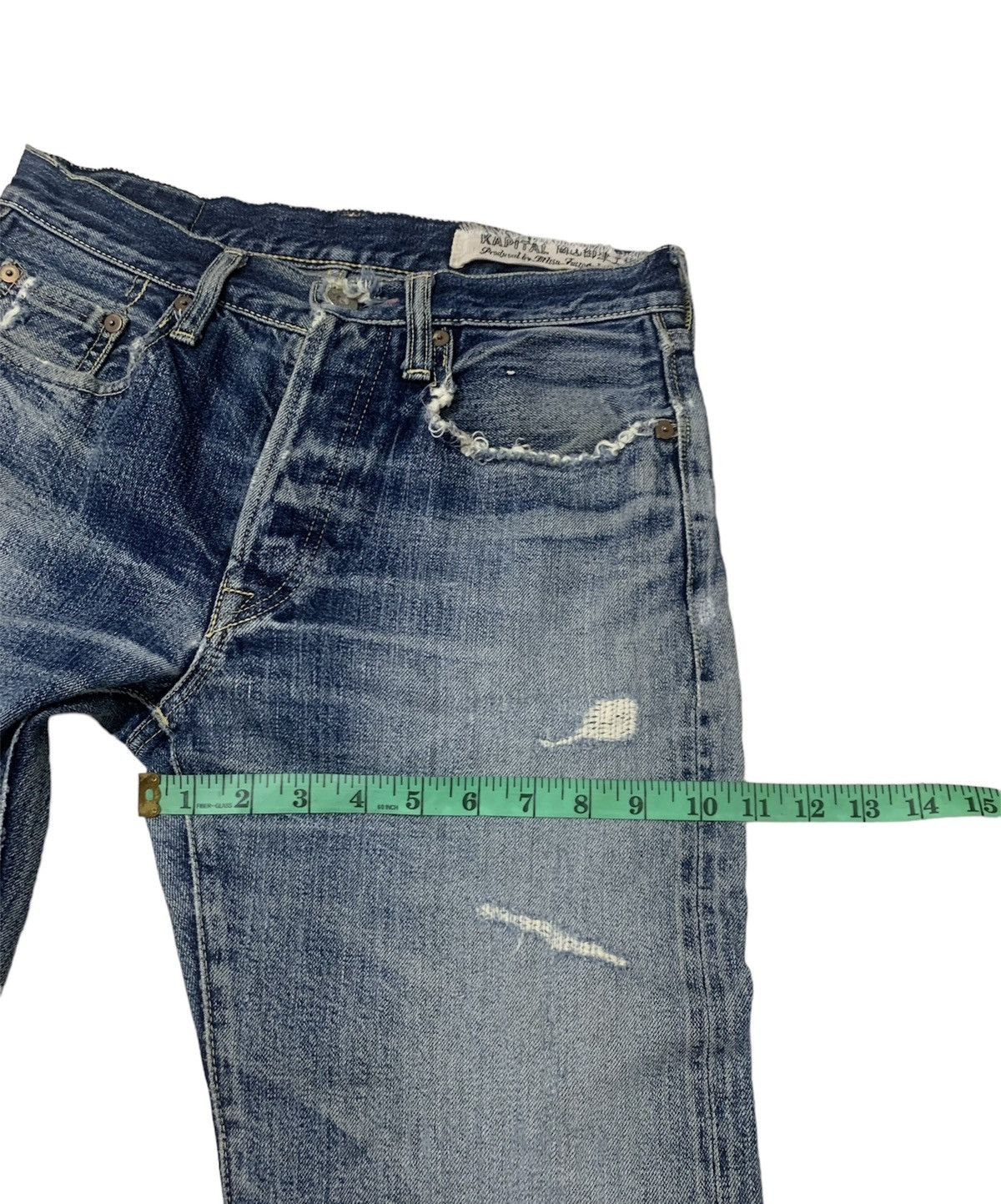 Kapital Kapital distressed selveged denim Size US 28 / EU 44 - 10 Thumbnail