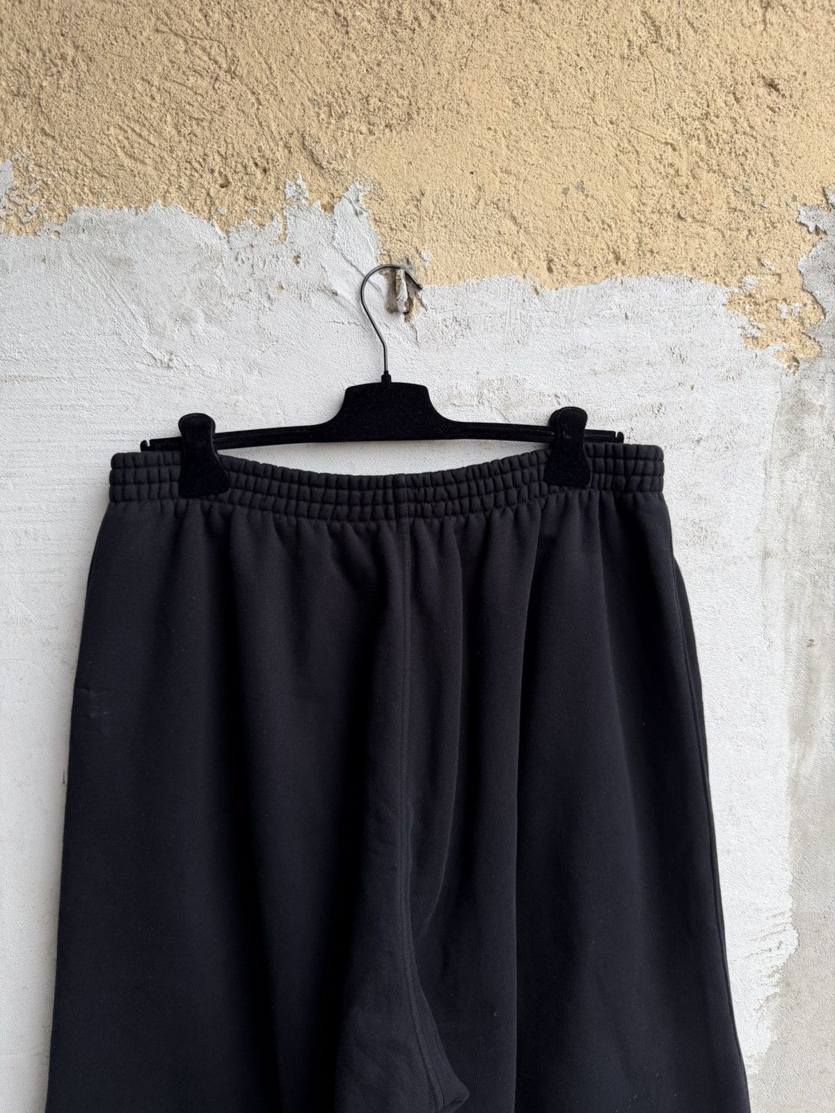 Balenciaga [XL] SS23 Black super baggy and long sweatpants Size US 36 / EU 52 - 7 Thumbnail