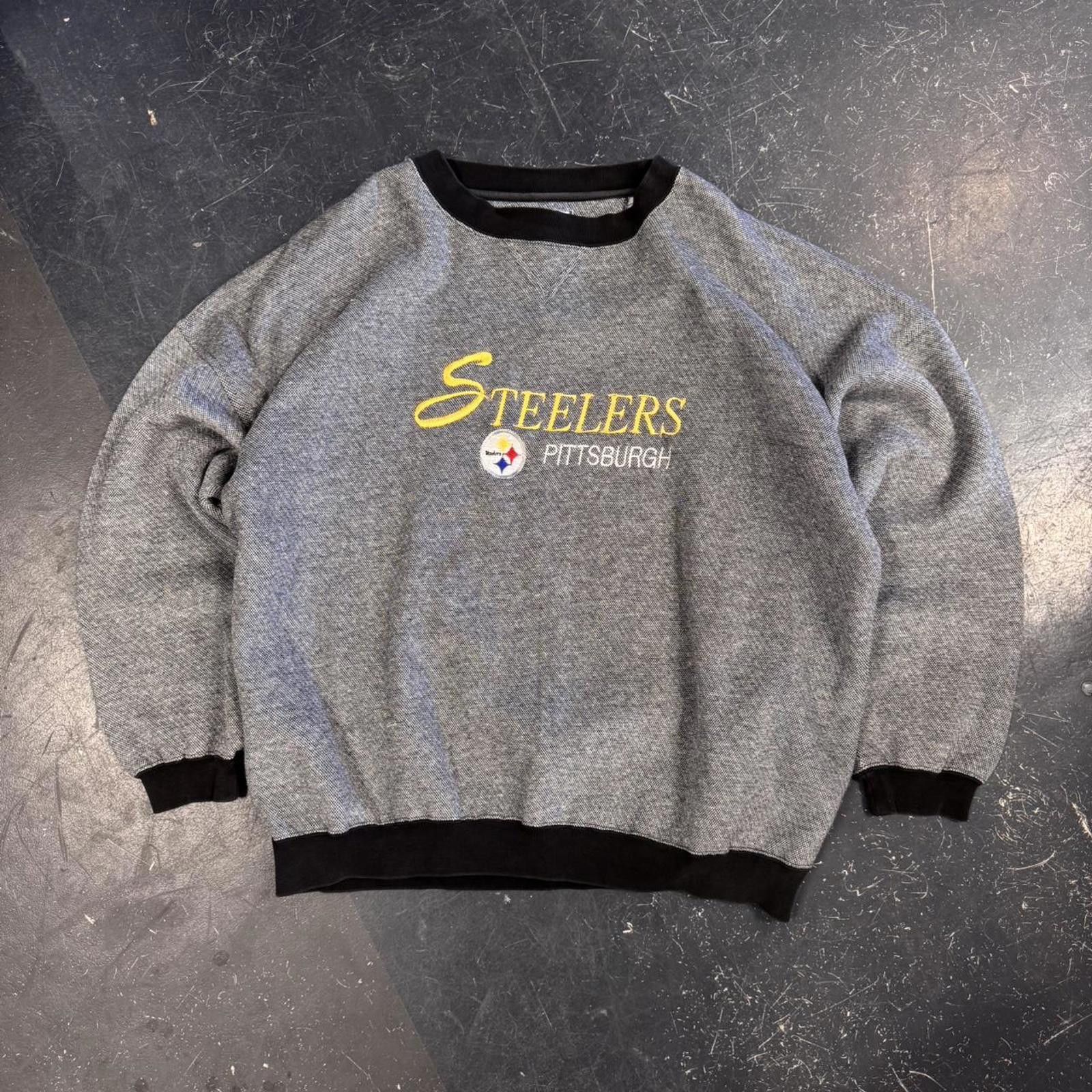 NFL × Vintage Vintage Pittsburgh Steelers NFL Crewneck Size US XXL / EU 58 / 5 - 1 Thumbnail