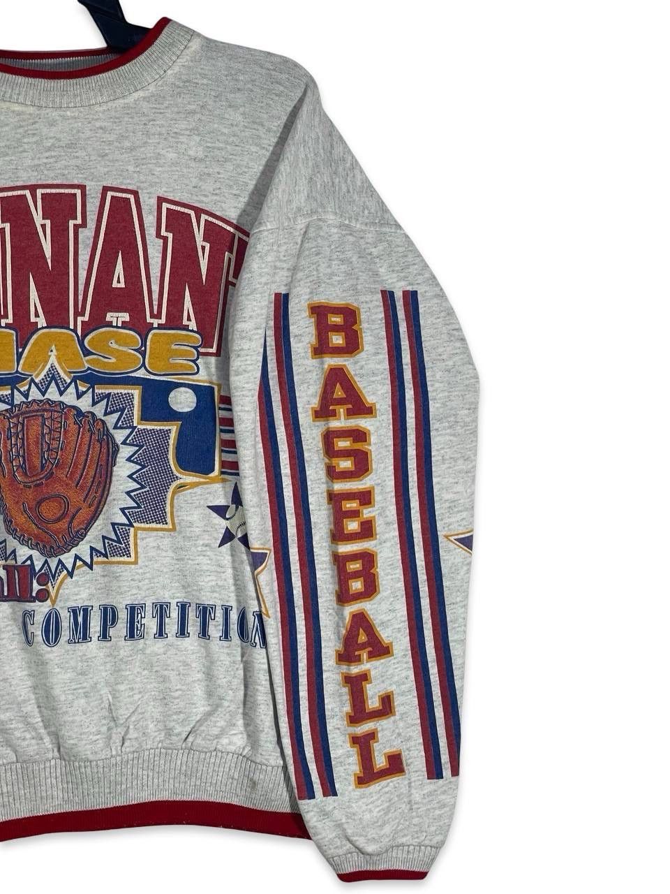 Other Vintage 90s pennant baseball sweatshirt jumper pullover XL Size US XL / EU 56 / 4 - 3 Thumbnail