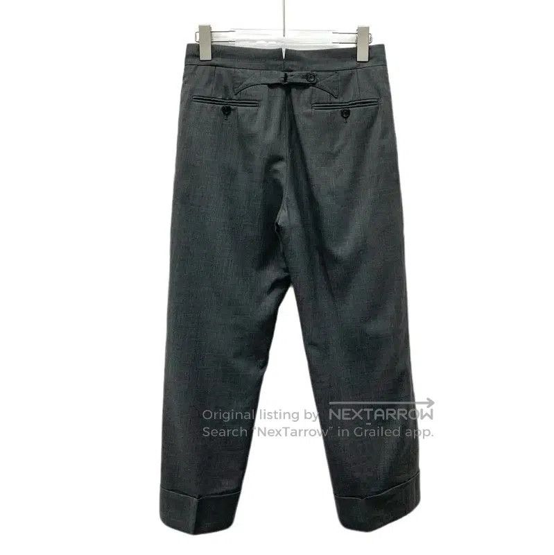 Thom Browne Thom Browne Gray Wool Casual Pants . Size US 26 / EU 42 - 1 Thumbnail