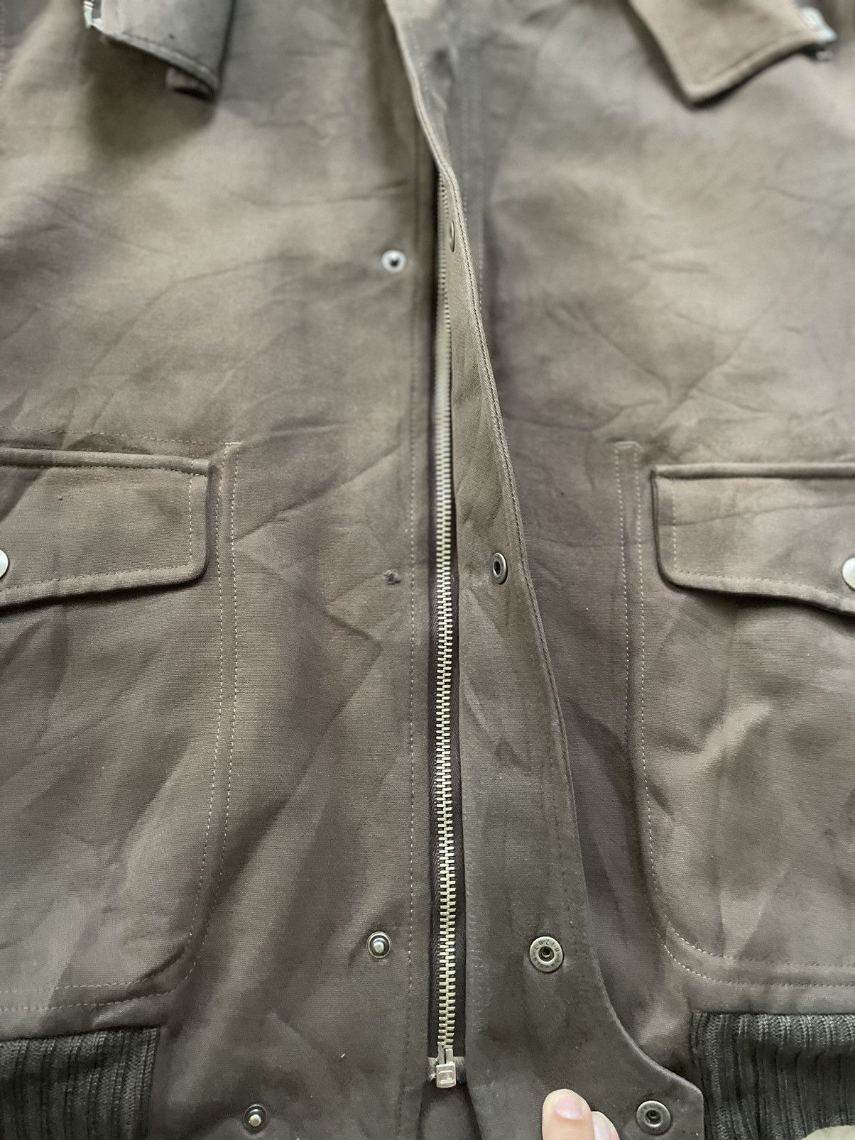 Hussein Chalayan AW 2005/2006 Shadows collection archive bomber jacket Size US S / EU 44-46 / 1 - 8 Thumbnail