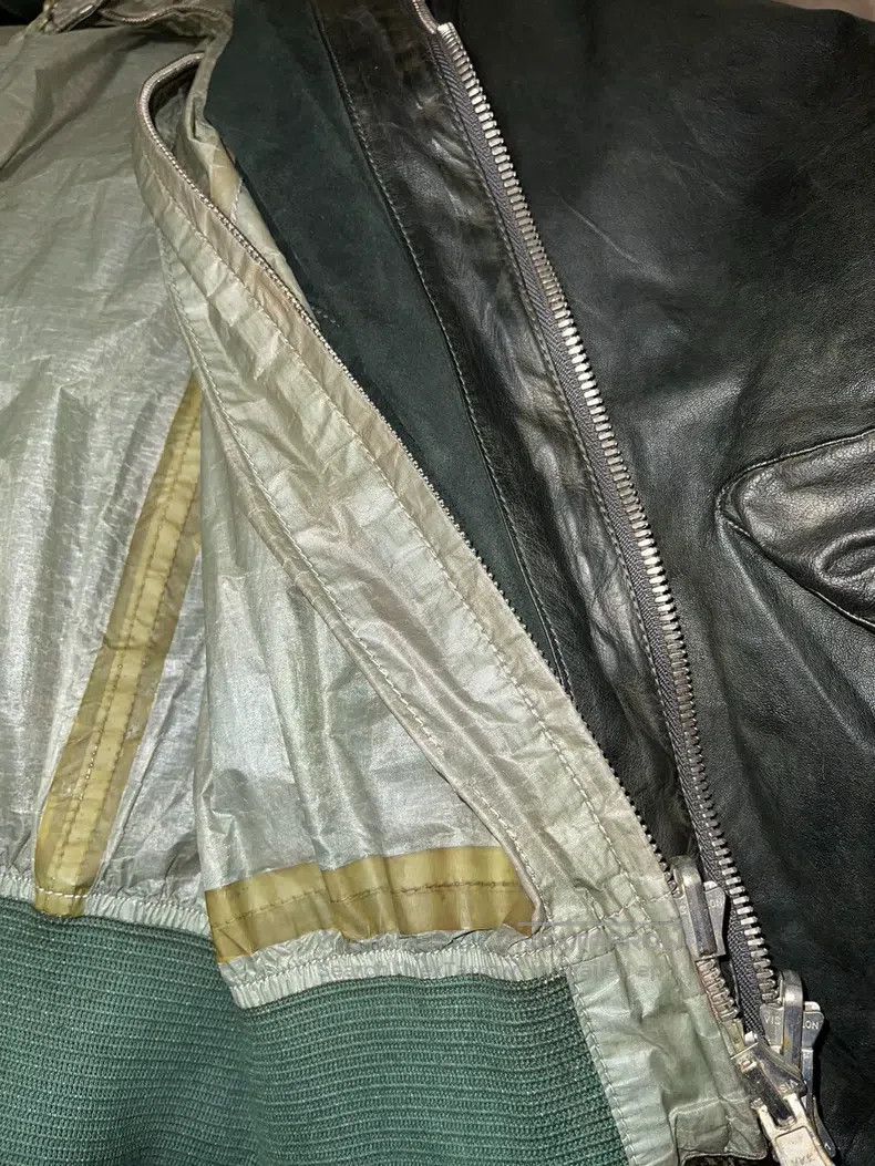 Carol Christian Poell Carol Christian Poell Parachute jacket leather jacket Size US S / EU 44-46 / 1 - 6 Thumbnail
