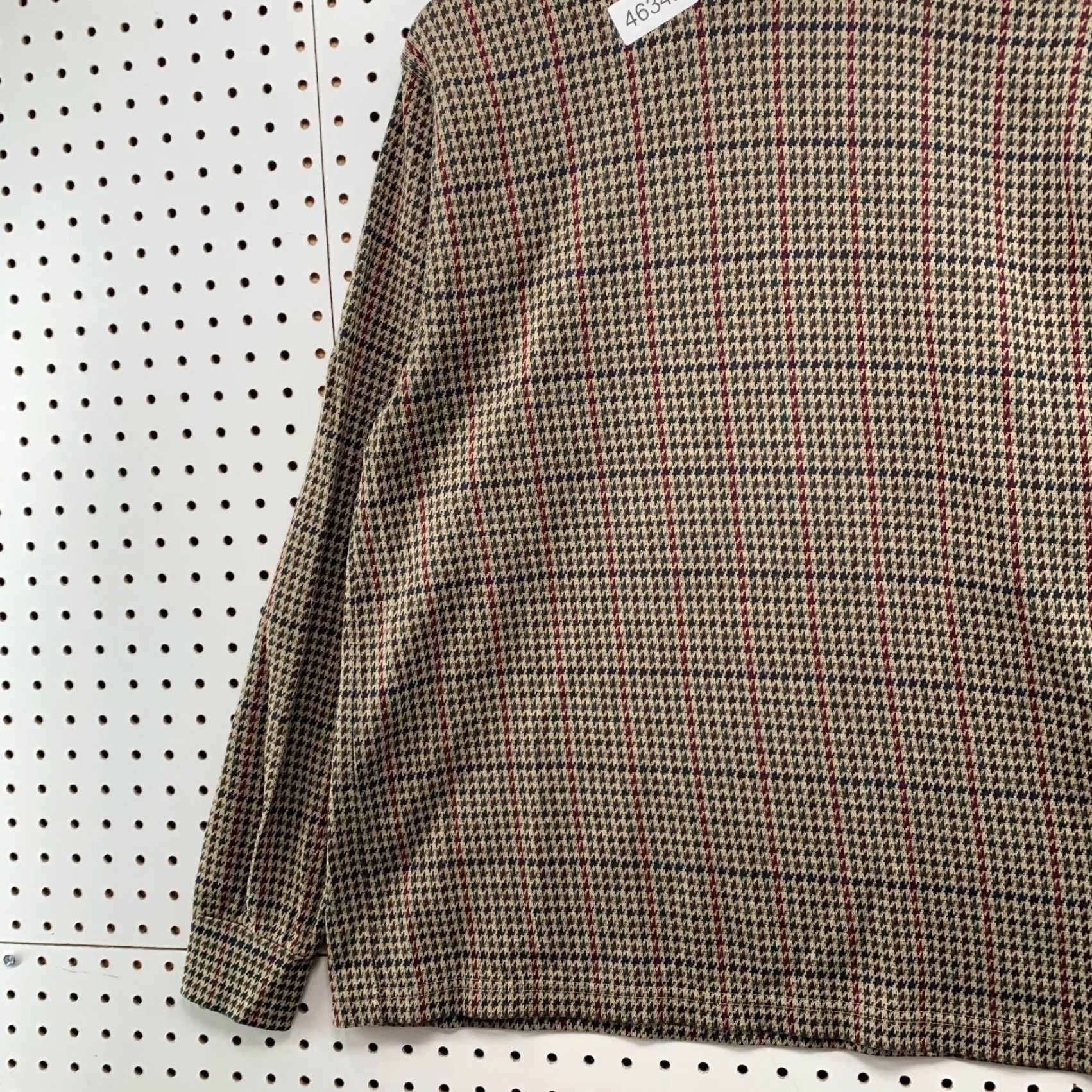 Lands' End VINTAGE Lands' End Sweater Womens XL Brown Herringbone Turtleneck Made USA Size XL / US 12-14 / IT 48-50 - 5 Thumbnail