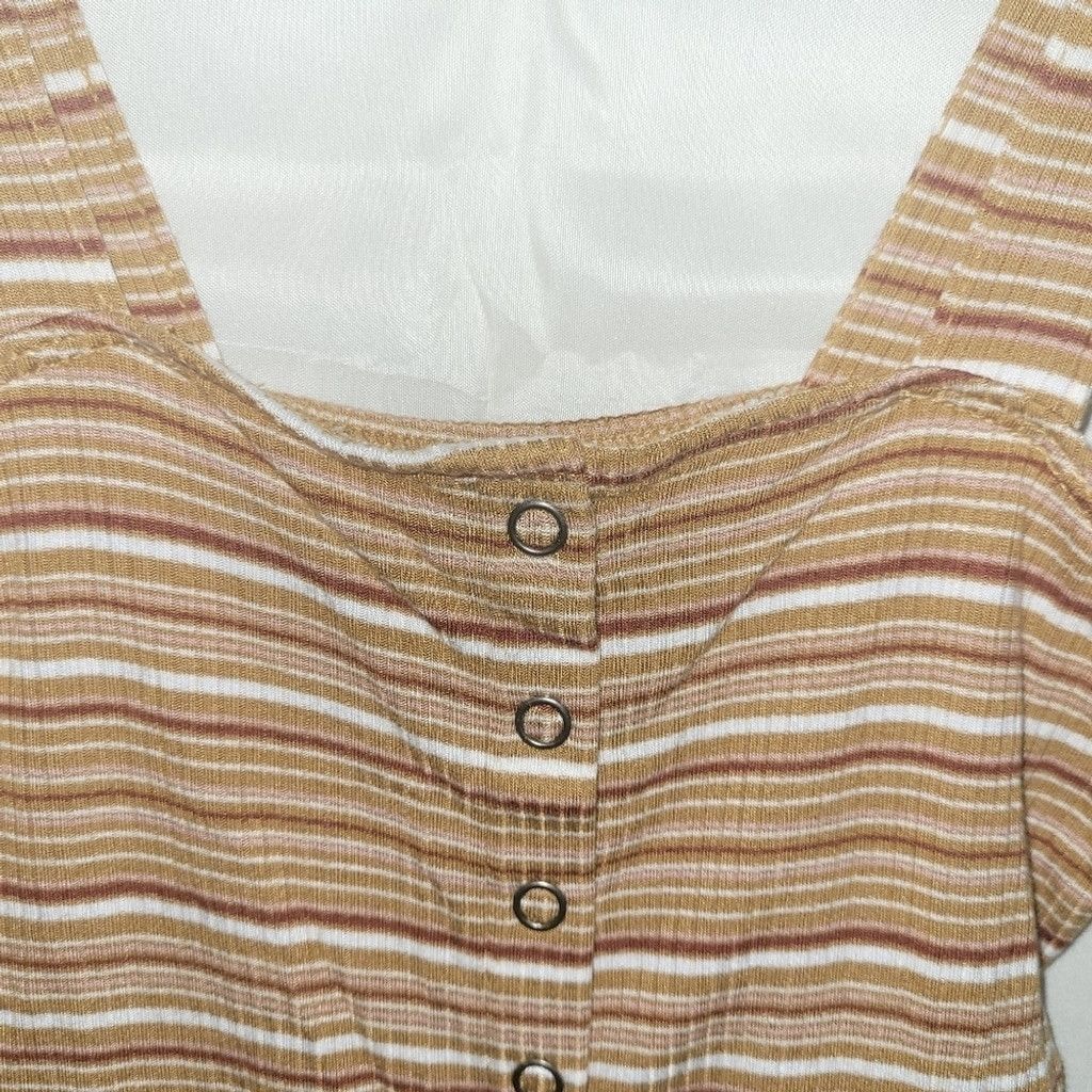 American Eagle Outfitters American Eagle, tank top, striped tank & brown, nwot XS Size XS / US 0-2 / IT 36-38 - 4 Thumbnail