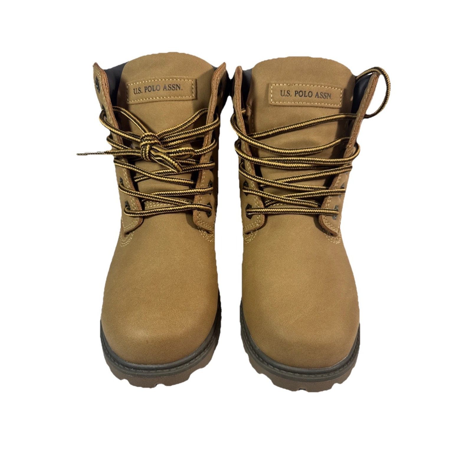 U.S. Polo Assn. U.S. Polo Assn. Owen High Boots, Brown Tan, Youth 3M Size US 5 / EU 37 - 6 Thumbnail