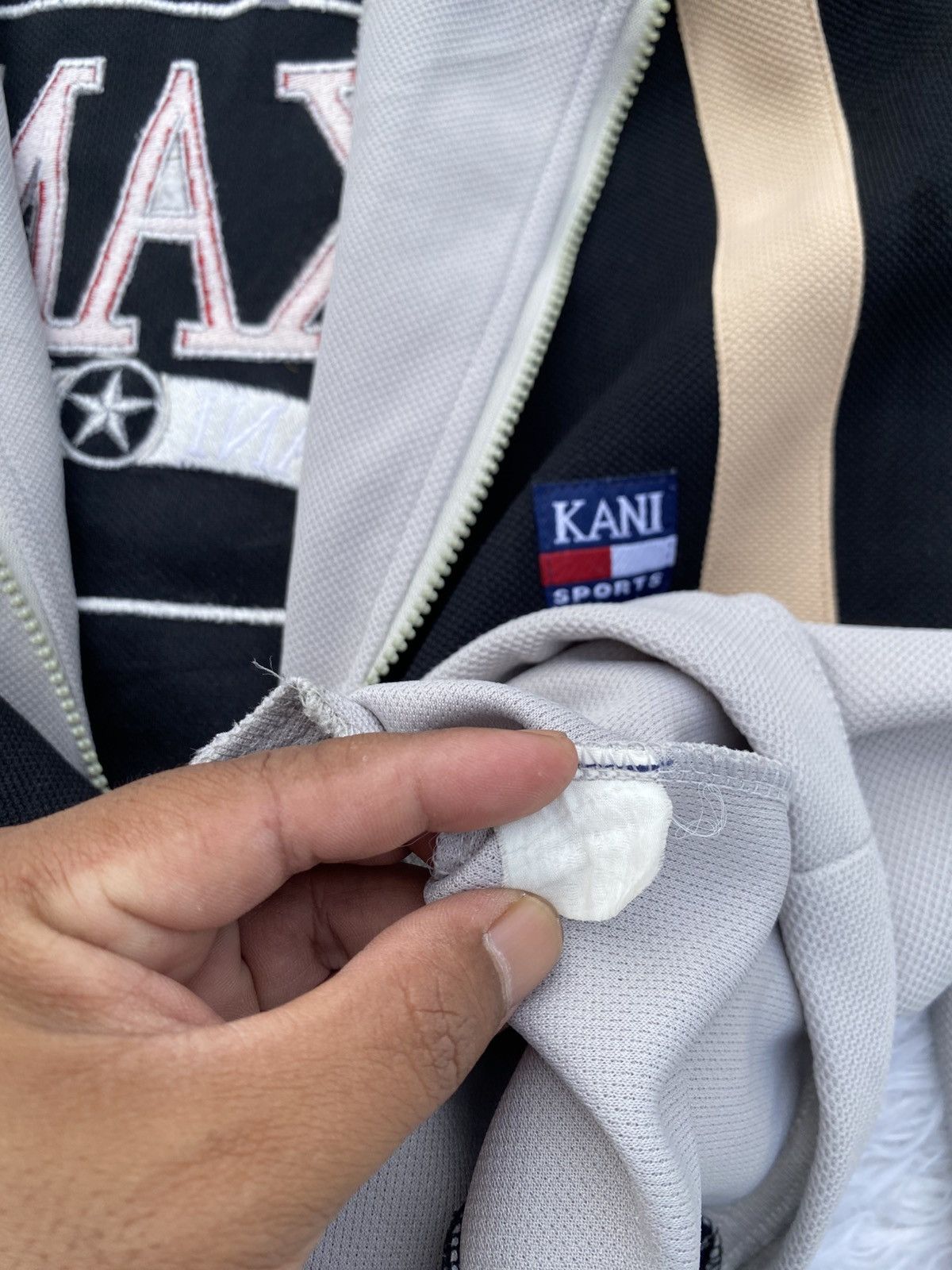 Karl Kani Rare Vintage KANI Sport Zipped Sweater Size US L / EU 52-54 / 3 - 17 Thumbnail