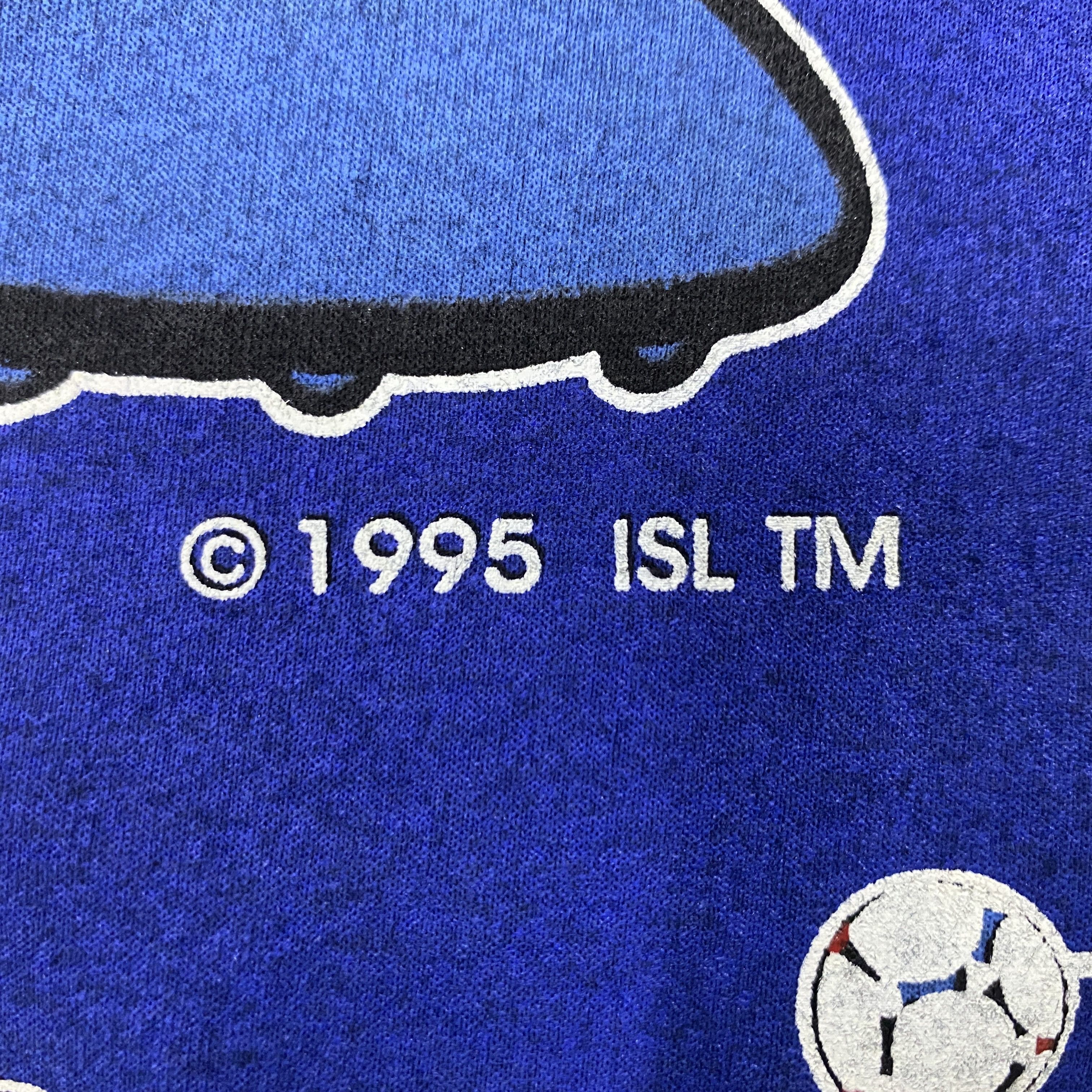 Vintage Vintage France 1998 World Cup Mascot TShirt - I056 Size US L / EU 52-54 / 3 - 4 Thumbnail