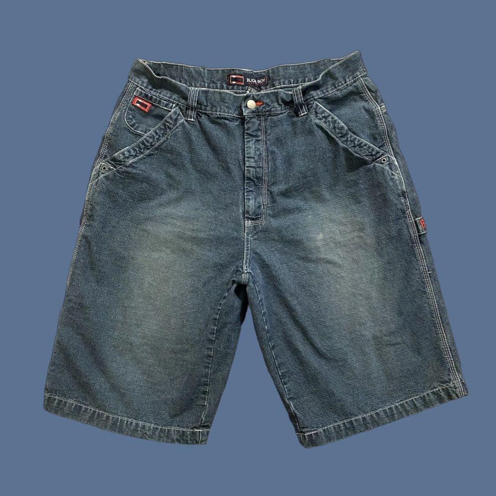Bugle Boy VINTAGE Bugle Boy 77 Denim Short Baggy Streetwear JNCO style Men’s 34 Size US 34 / EU 50 - 1 Thumbnail