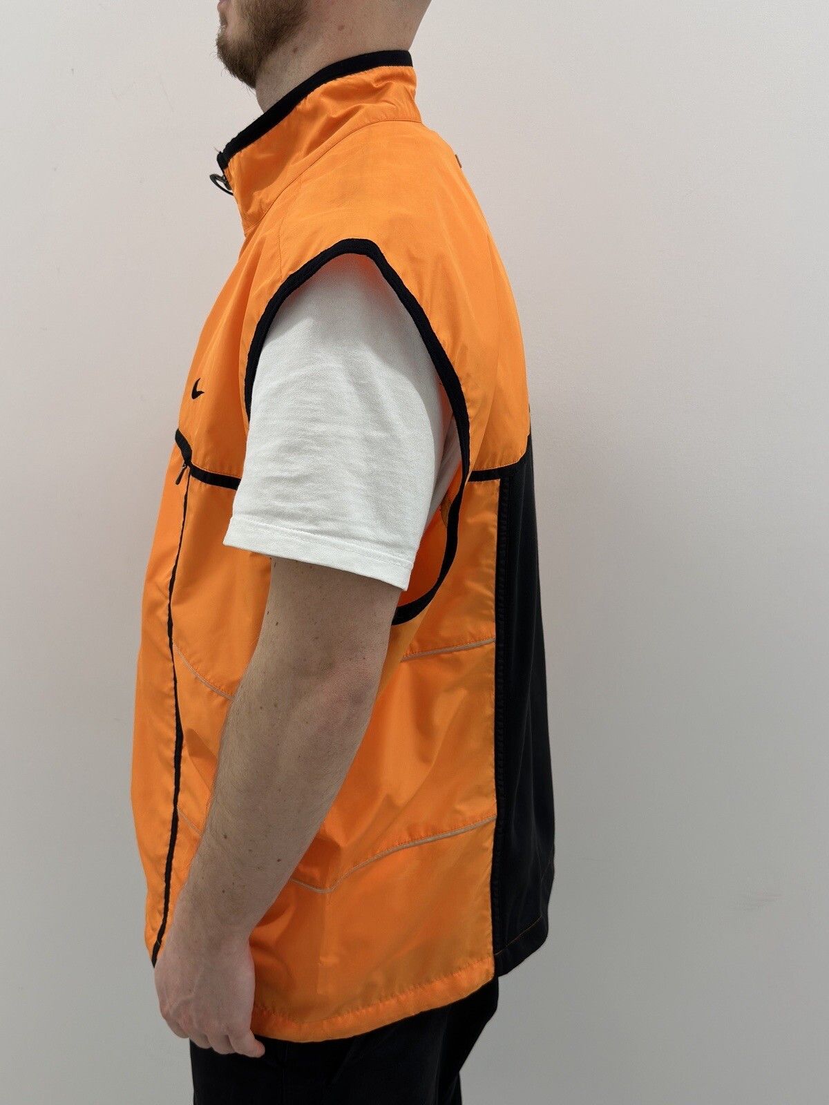 Nike Vintage 2000s Nike Hiking Vest Clima Y2K outdoor rave mens Size US XL / EU 56 / 4 - 9 Thumbnail