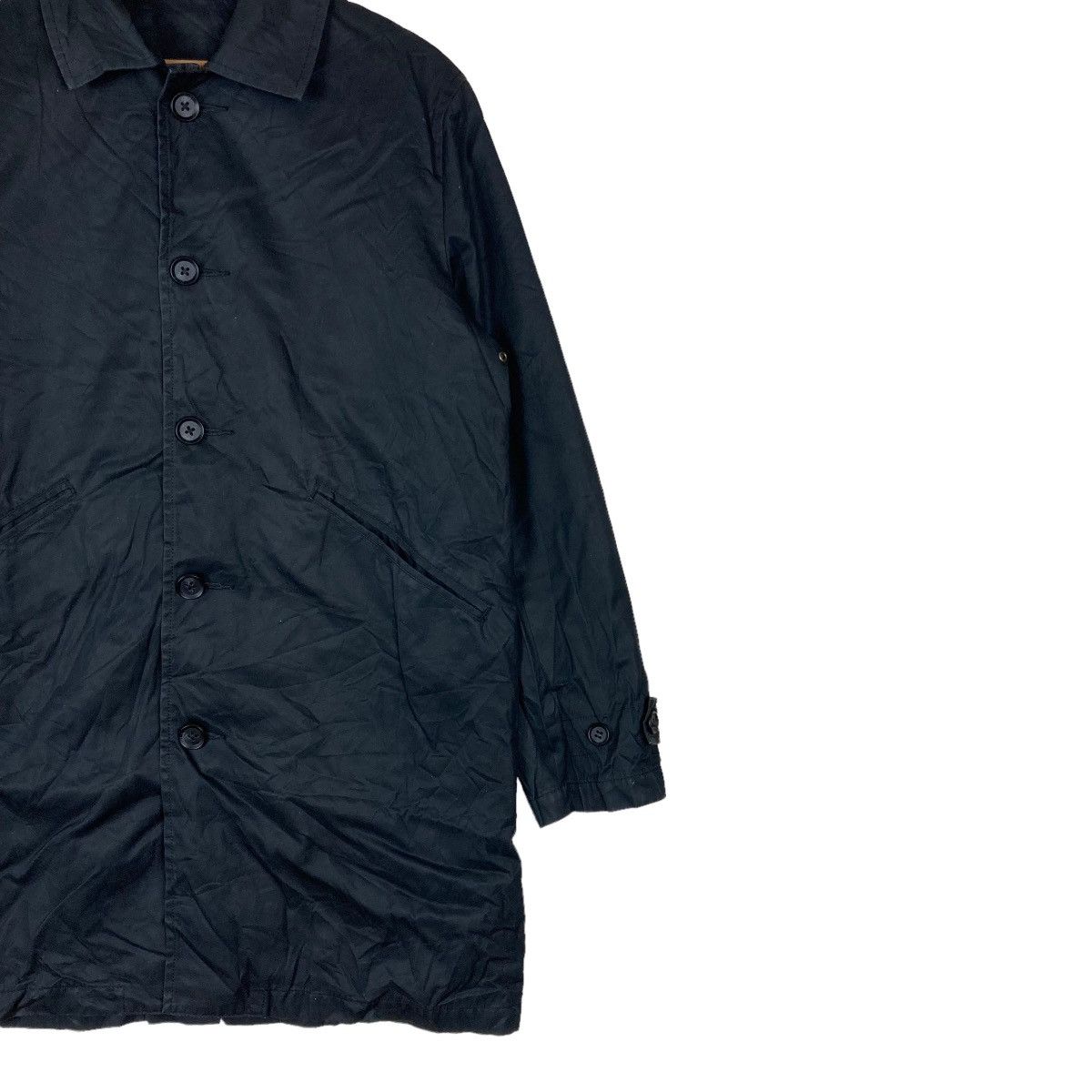 URBAN RESEARCH DOORS Vintage Urban Research Flat Button Trench Coat Medium Long Size US M / EU 48-50 / 2 - 3 Thumbnail