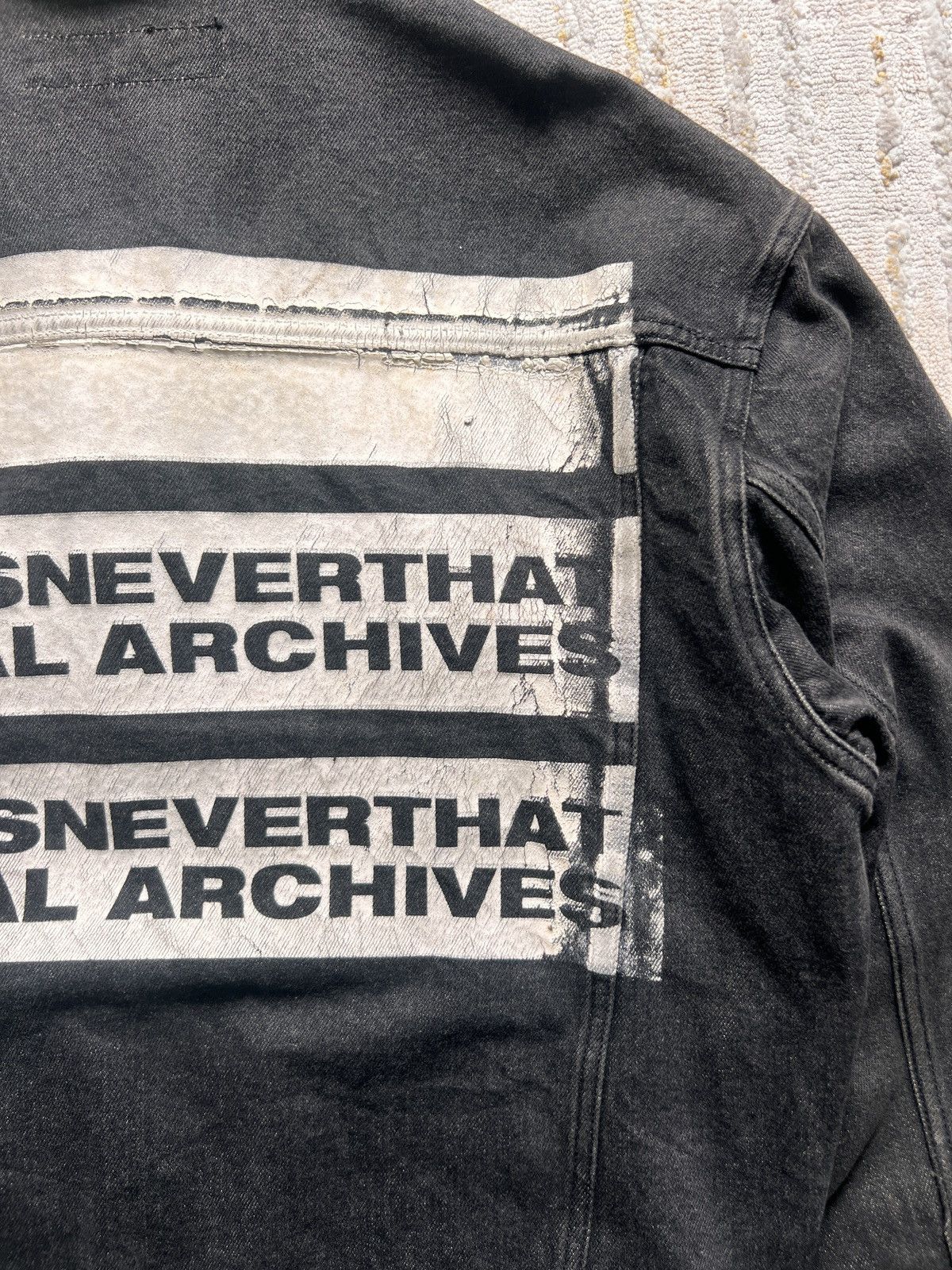 thisisneverthat Thisisneverthat Visual Archive Denim Jacket Size US M / EU 48-50 / 2 - 4 Thumbnail