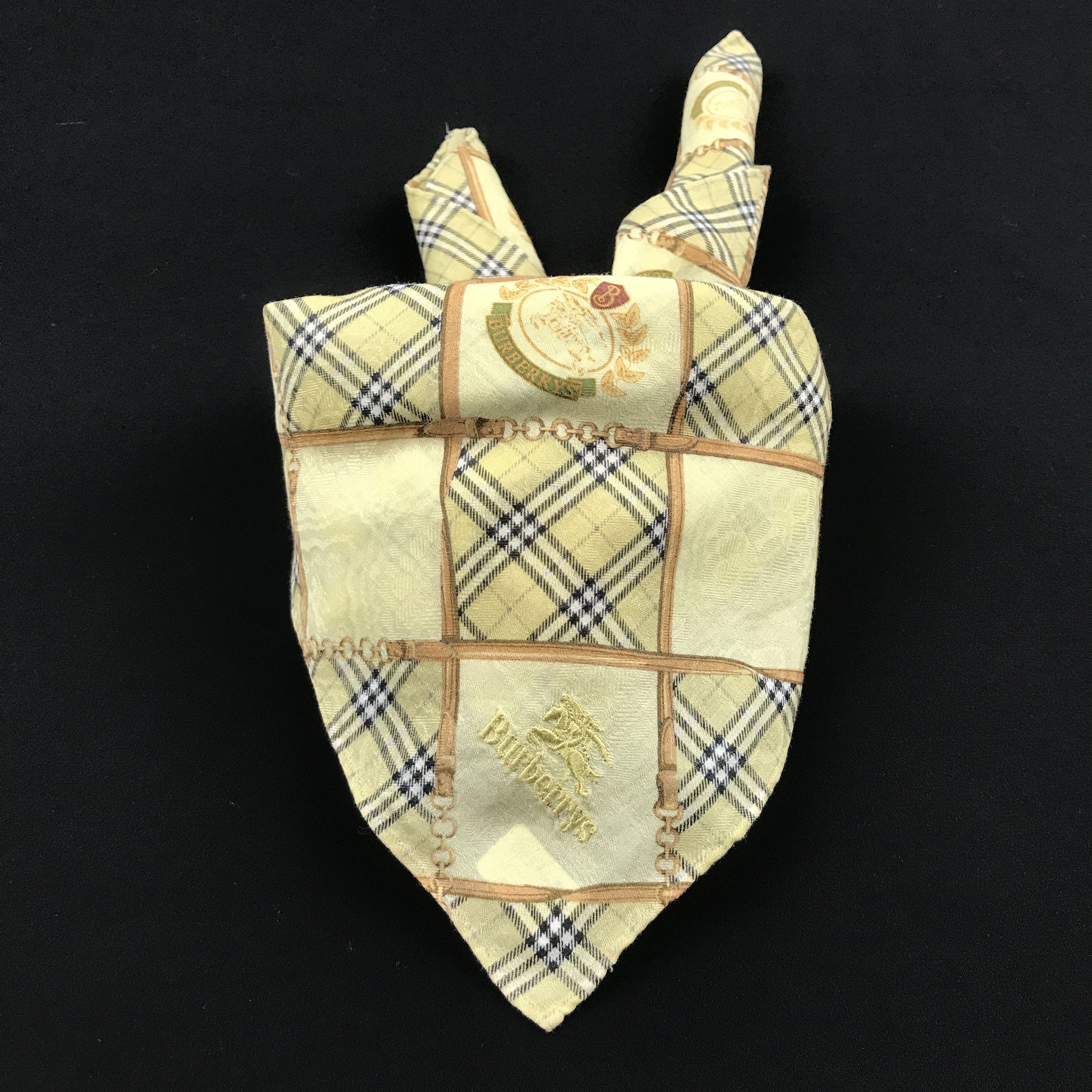 Burberry × Vintage Vintage Burberry Bandana Neckerchief Handkerchief Size ONE SIZE - 4 Thumbnail