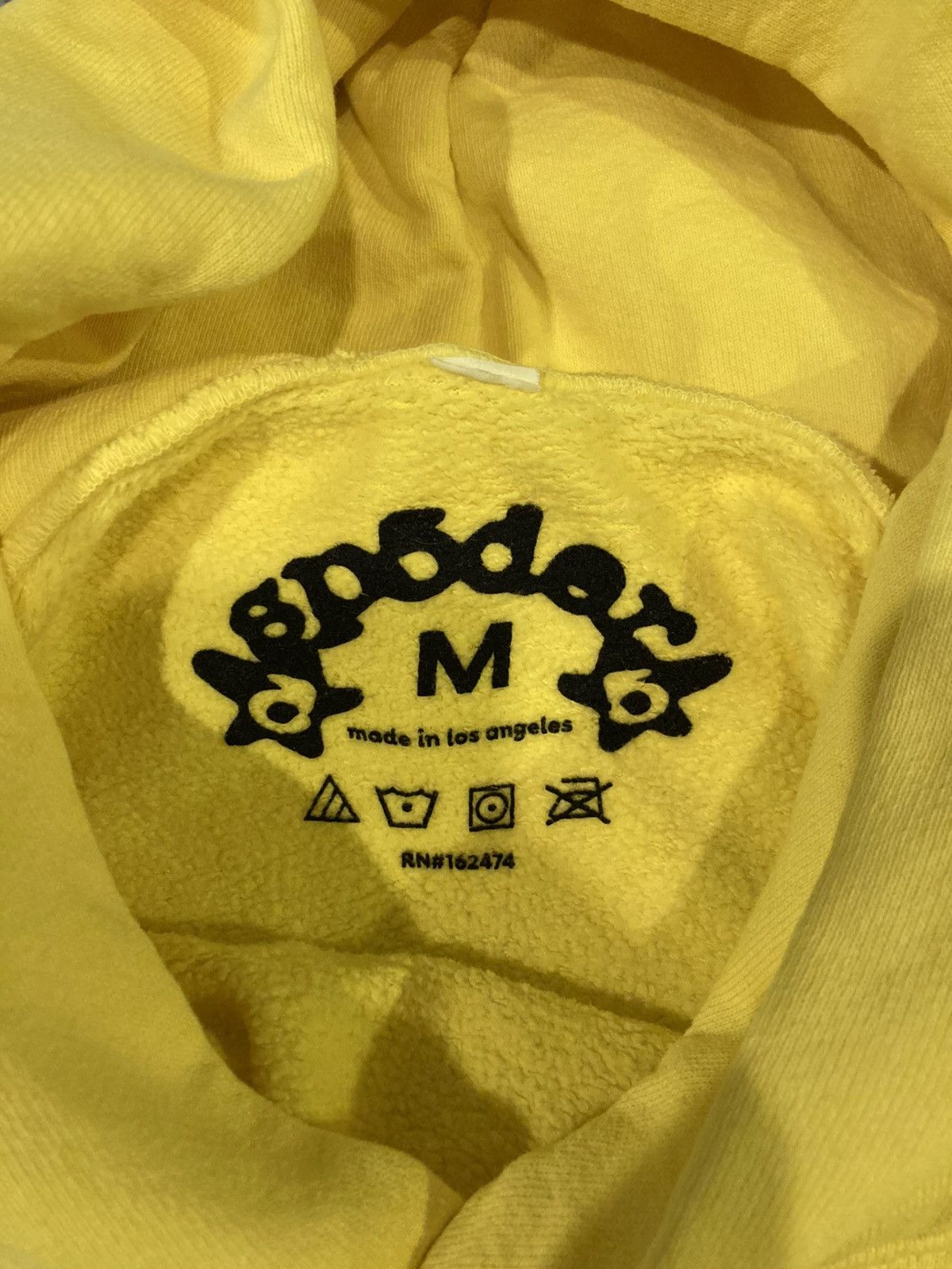 Sp5der Yellow sp5der hoodie AUTHENTIC Size US M / EU 48-50 / 2 - 2 Thumbnail