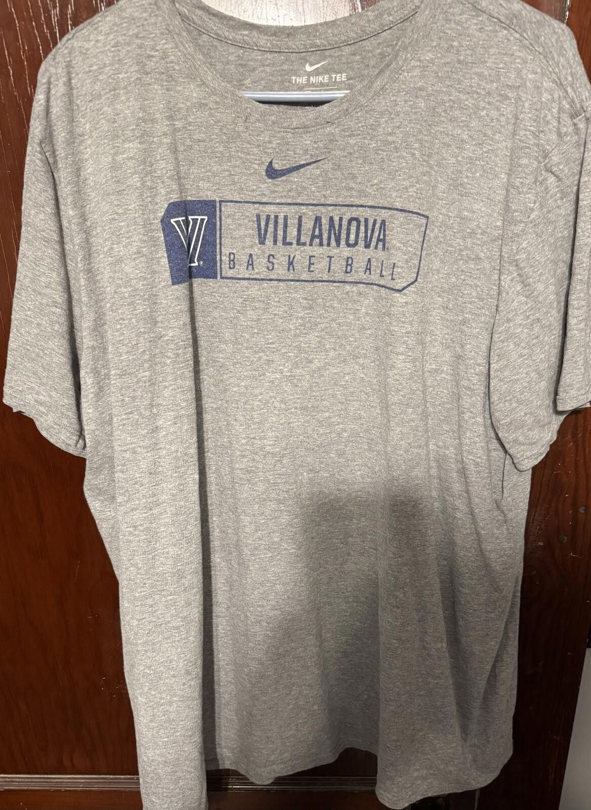 Nike Villanova Wildcats Nike Short Sleeve Tee Shirt Sz XXL Gray Size ONE SIZE - 1 Thumbnail
