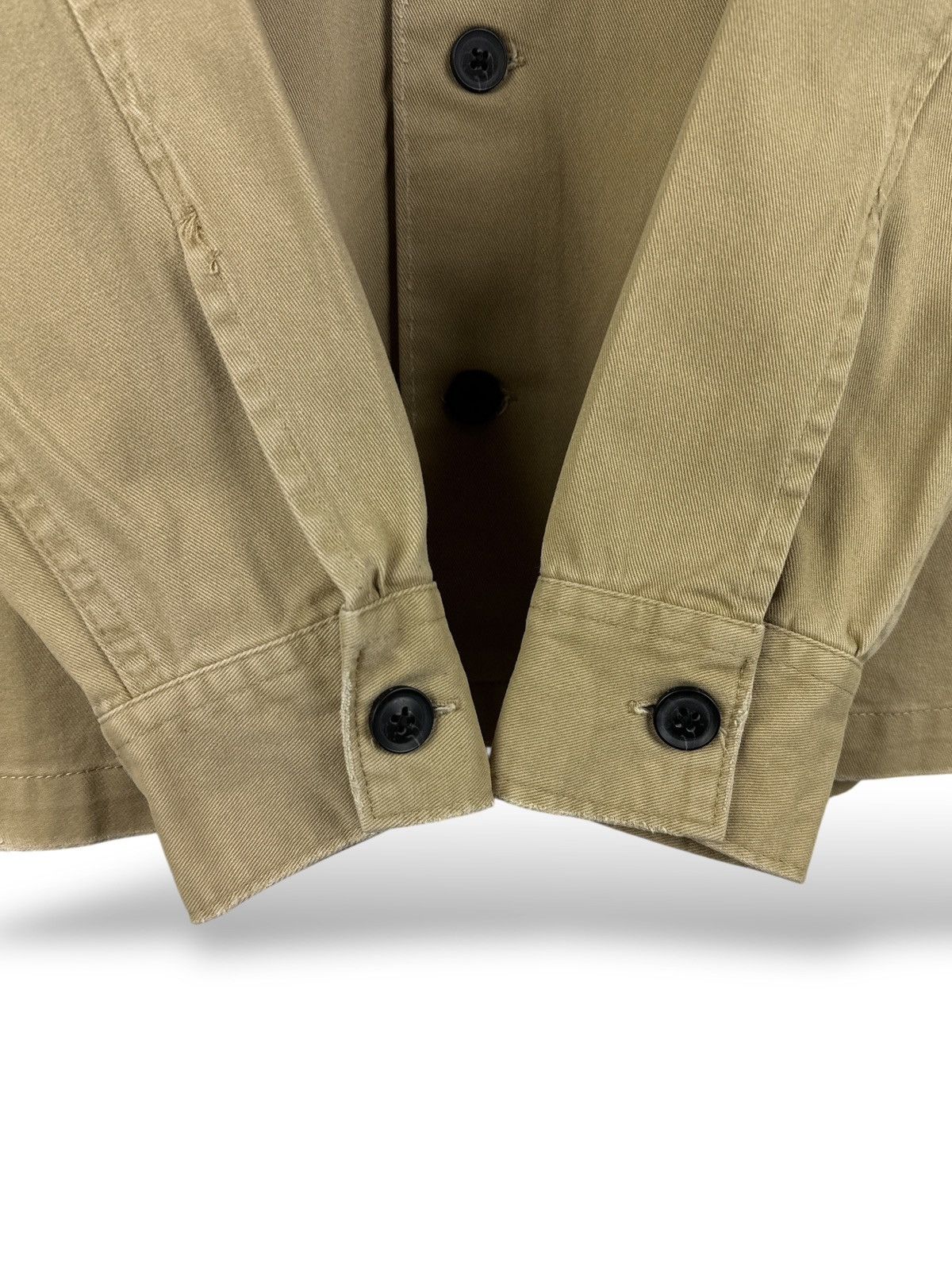 Allsaints Allsaints Encamp Distressed Heavy Shirt L/S Jacket Overshirt Size US S / EU 44-46 / 1 - 12 Thumbnail