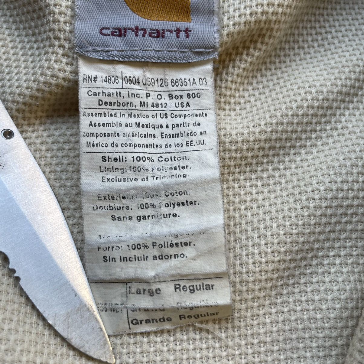 Carhartt × Vintage Vintage brown Carhartt active duck hooded jacket Size US L / EU 52-54 / 3 - 5 Thumbnail